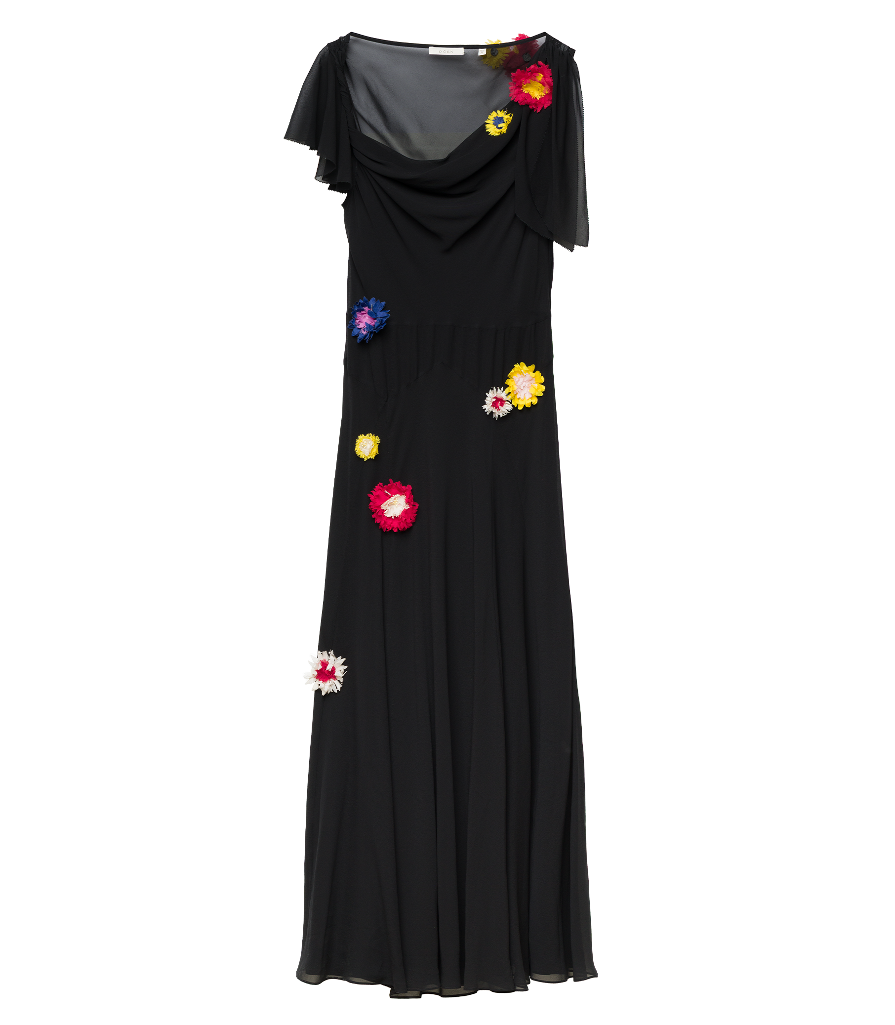 ORPHINA DRESS -- BLACK view 8
