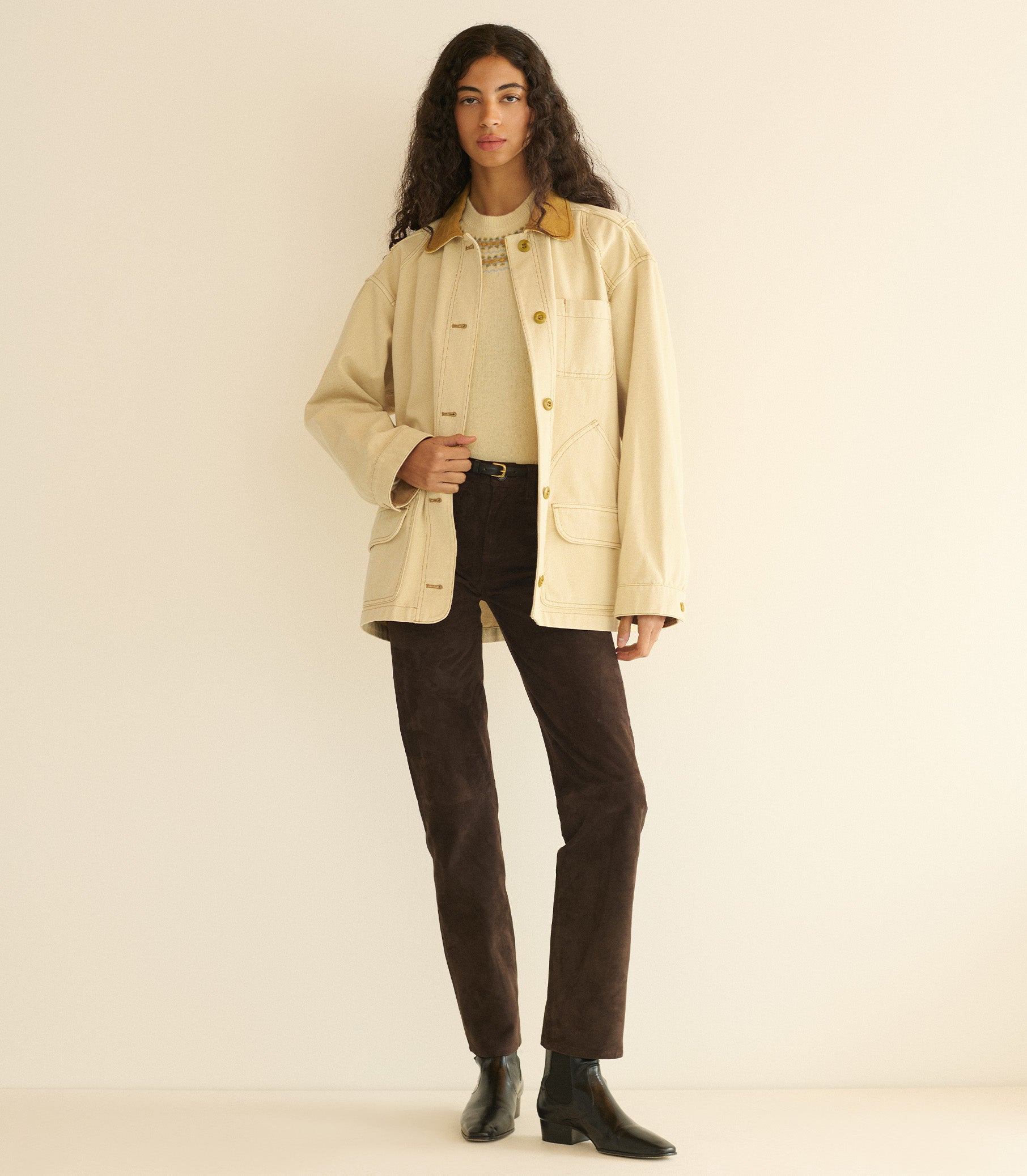 PASCUAL JACKET -- STRAW view 6
