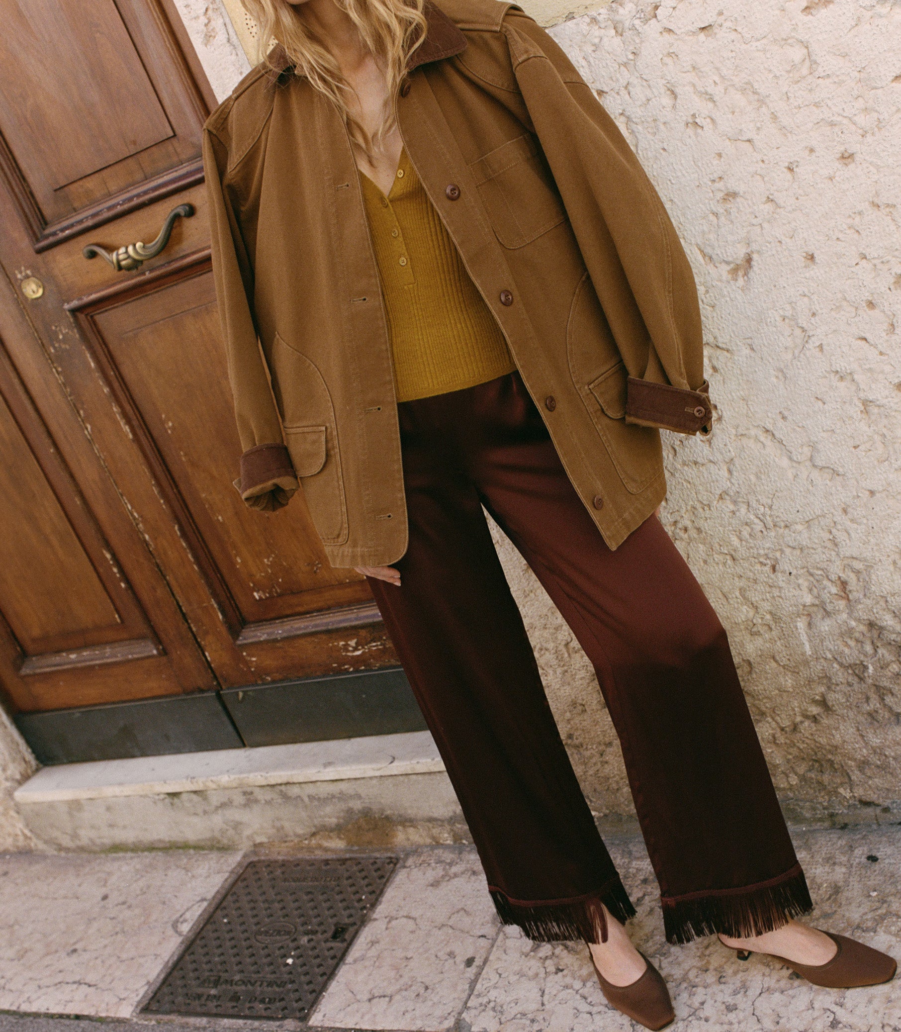 PASCUAL JACKET -- WILLOW BARK view 2
