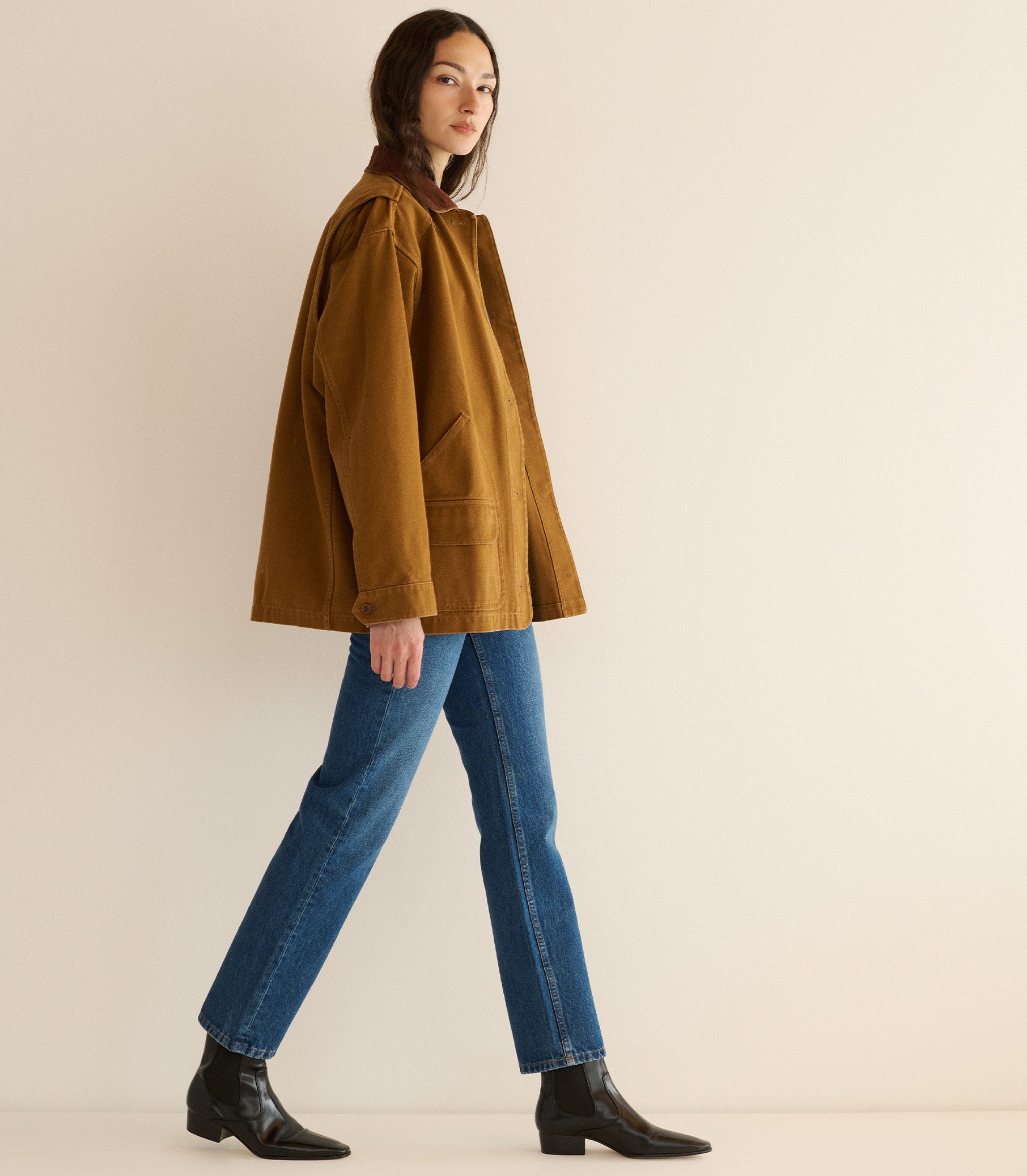 PASCUAL JACKET -- WILLOW BARK view 5
