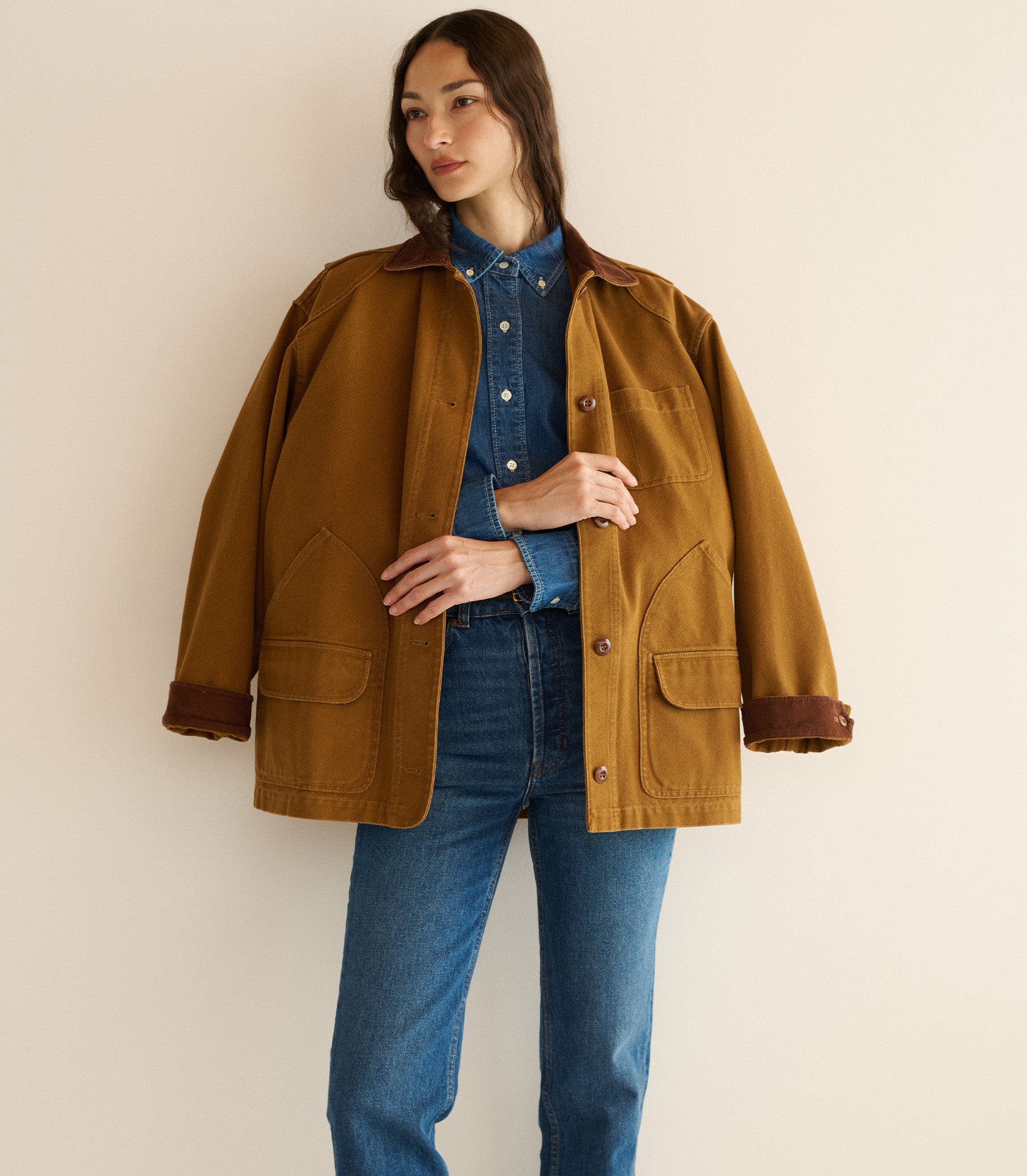 PASCUAL JACKET -- WILLOW BARK view 7

