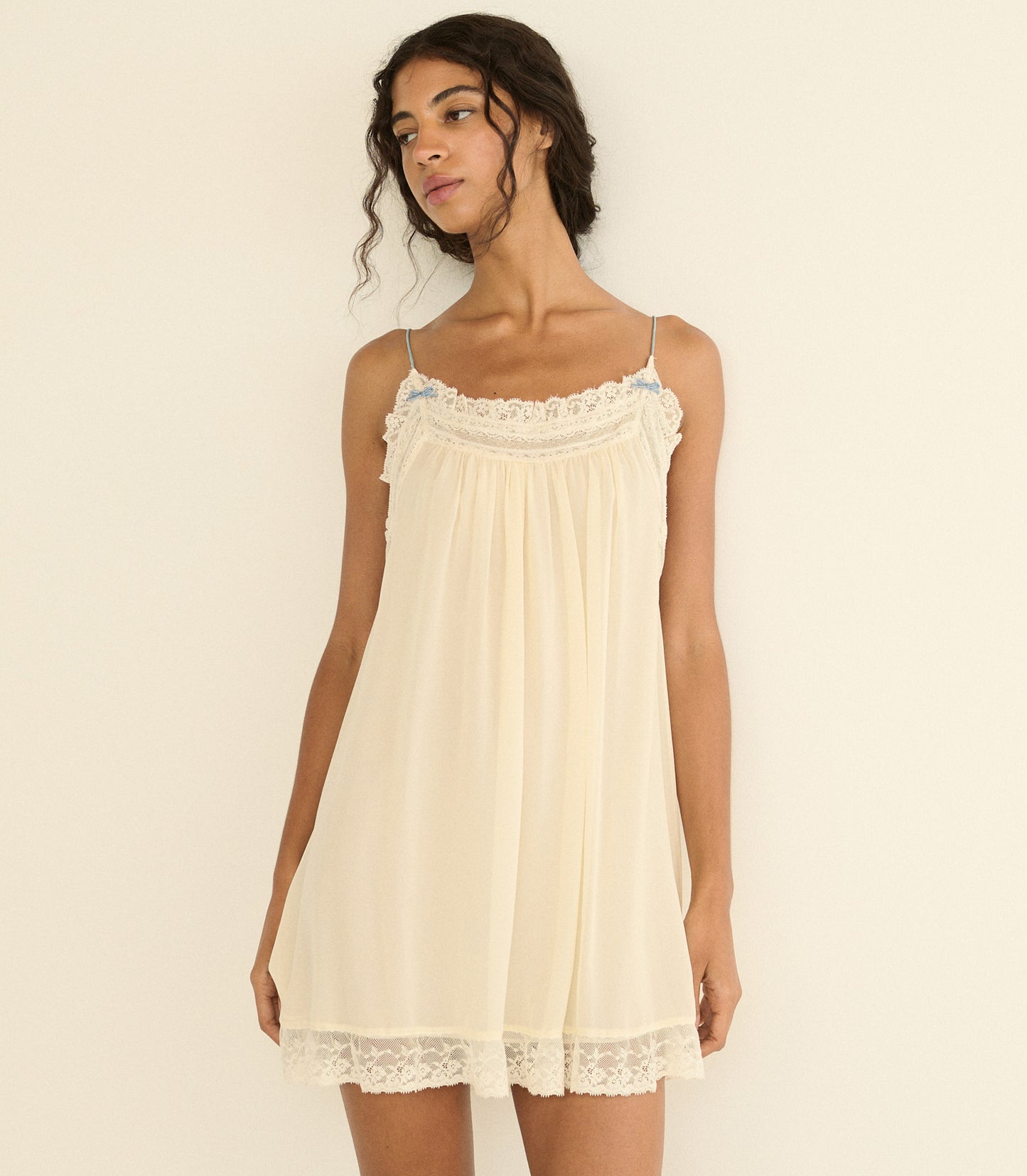 PENELOPE DRESS -- VANILLE