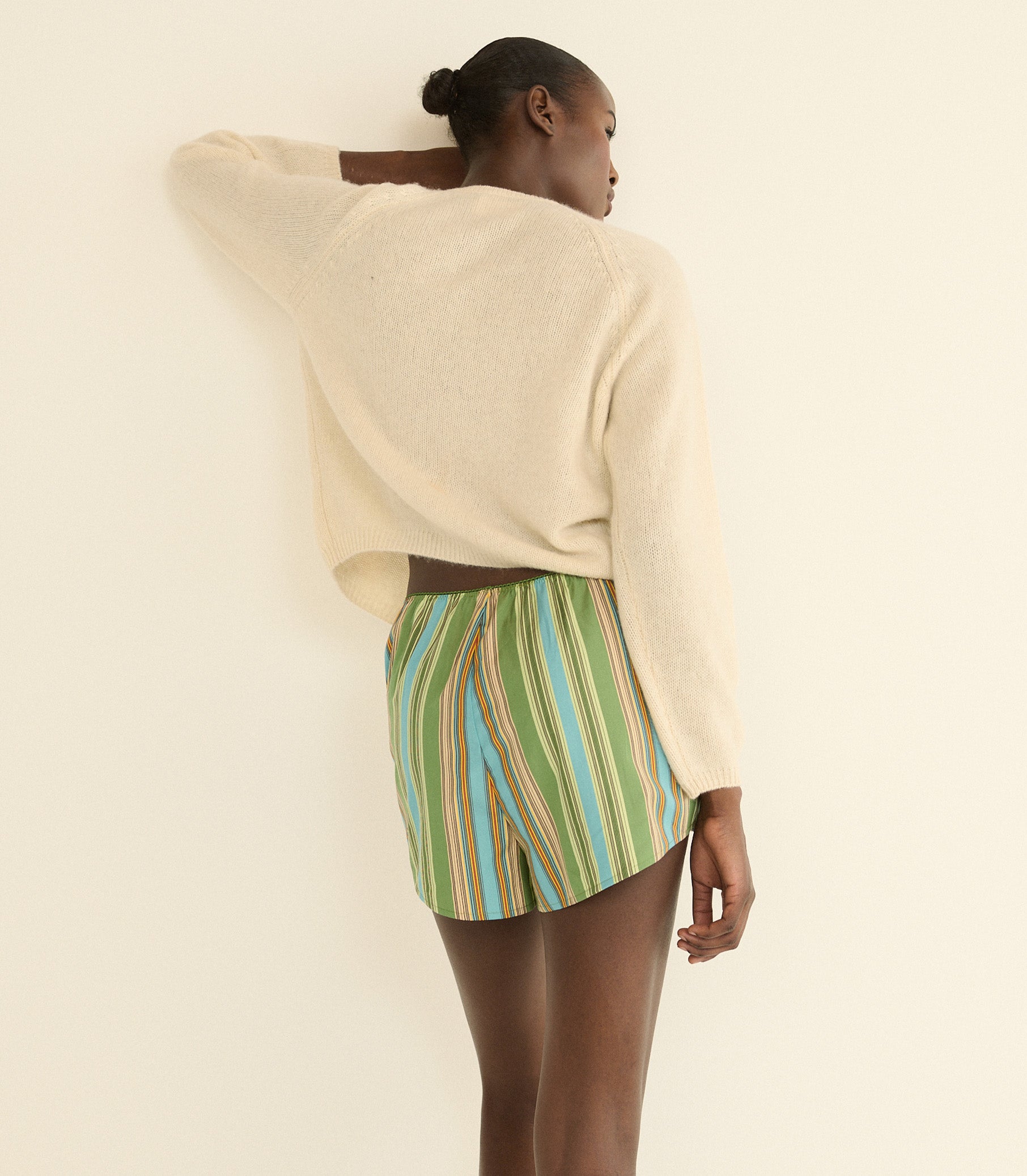PEROLINE CASHMERE CARDIGAN -- DOGWOOD view 7
