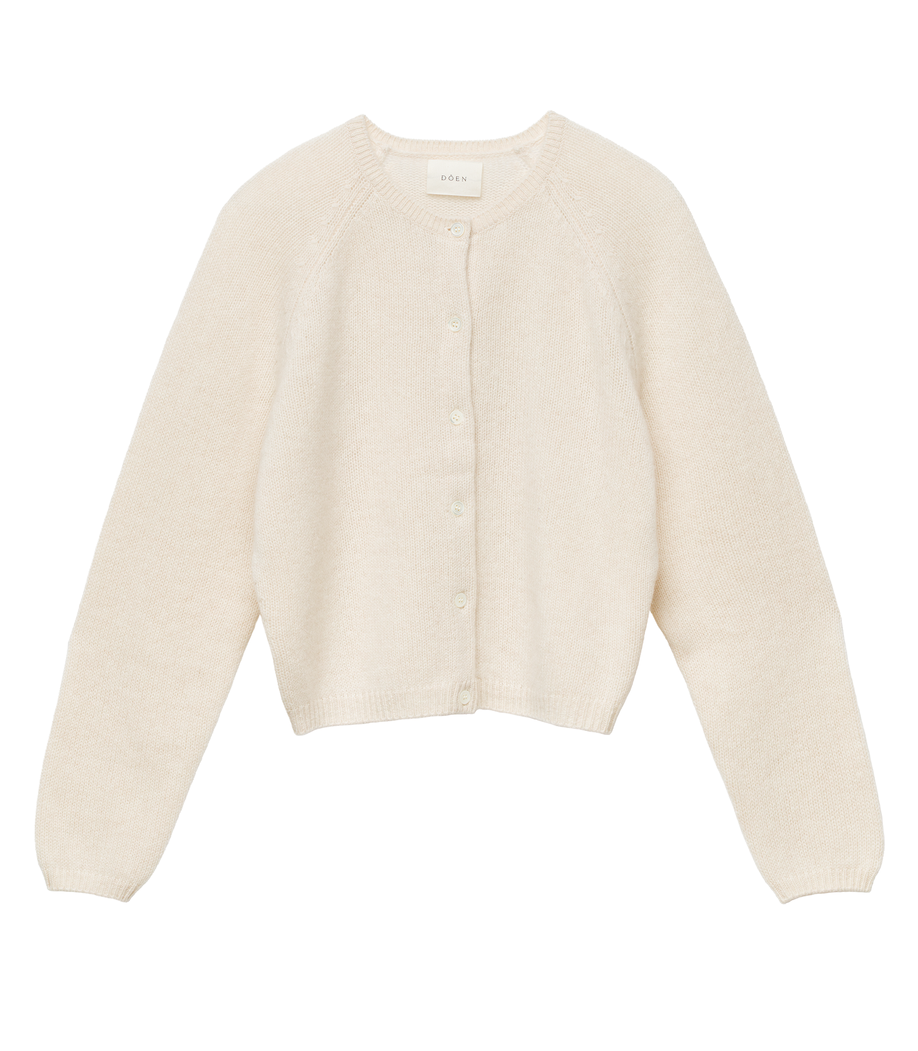 PEROLINE CASHMERE CARDIGAN -- DOGWOOD view 8
