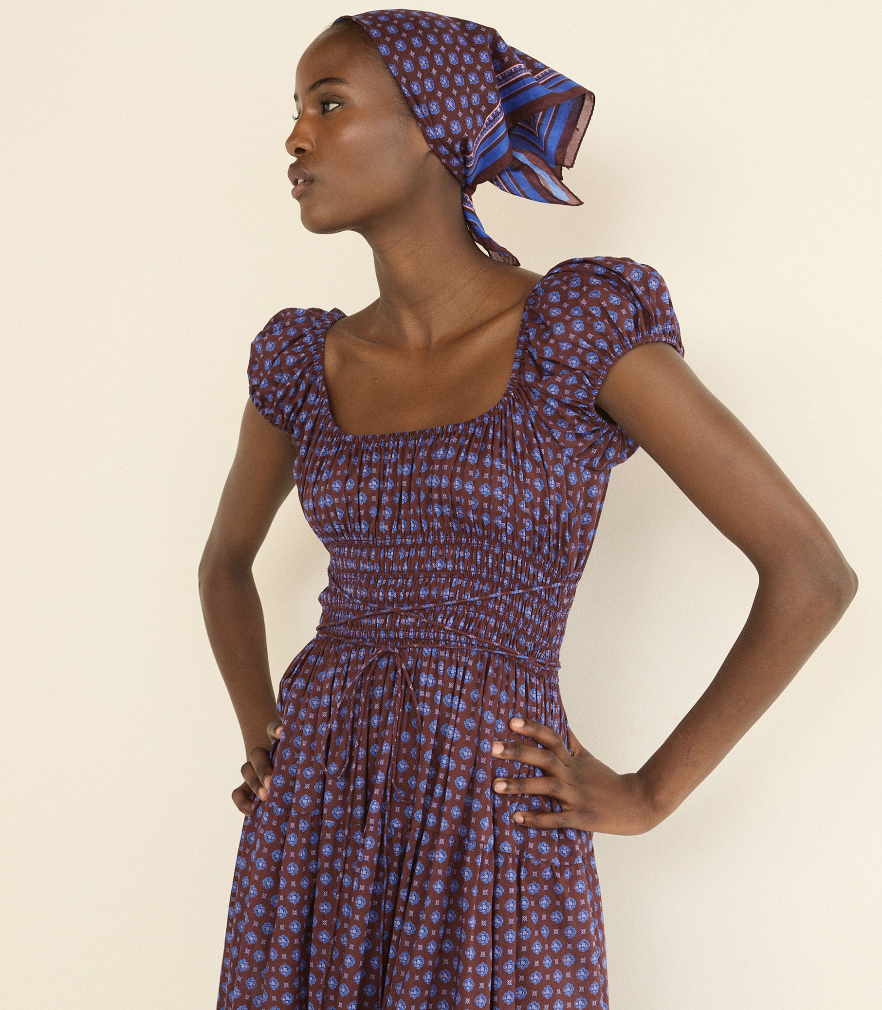 PETIT PENNY BANDANA -- MENORCA FOULARD view 3
