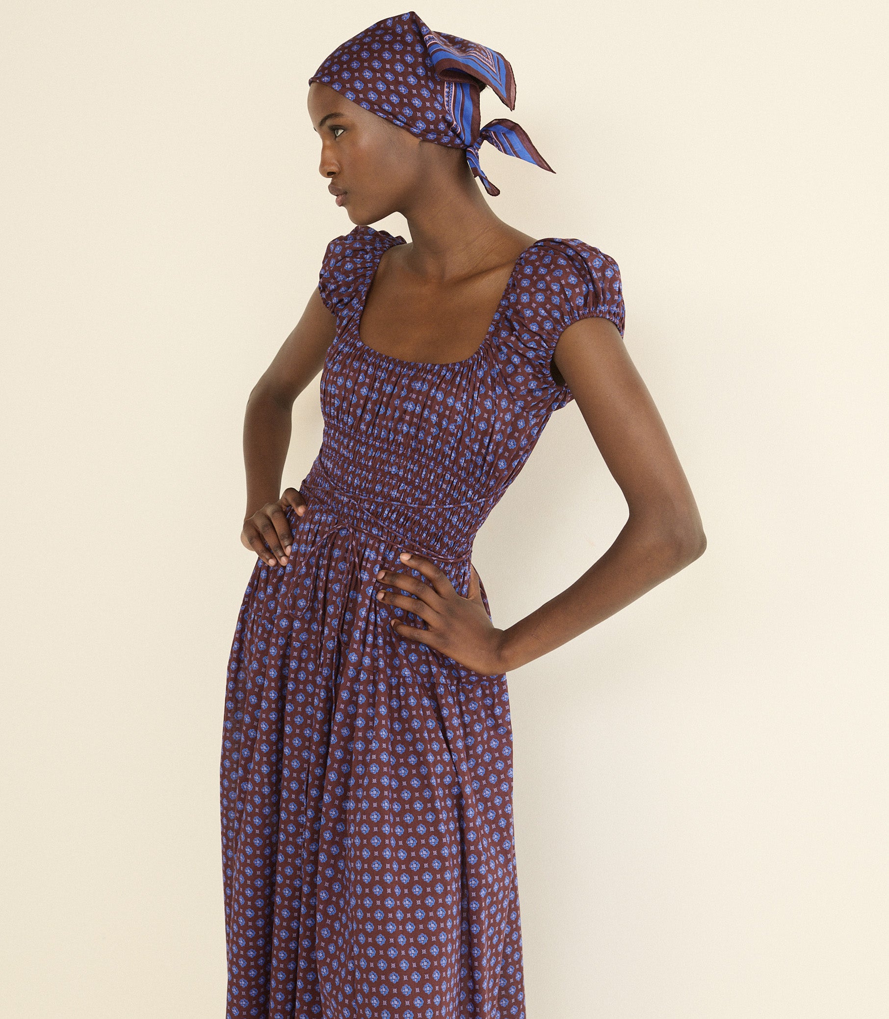 PETIT PENNY BANDANA -- MENORCA FOULARD view 2
