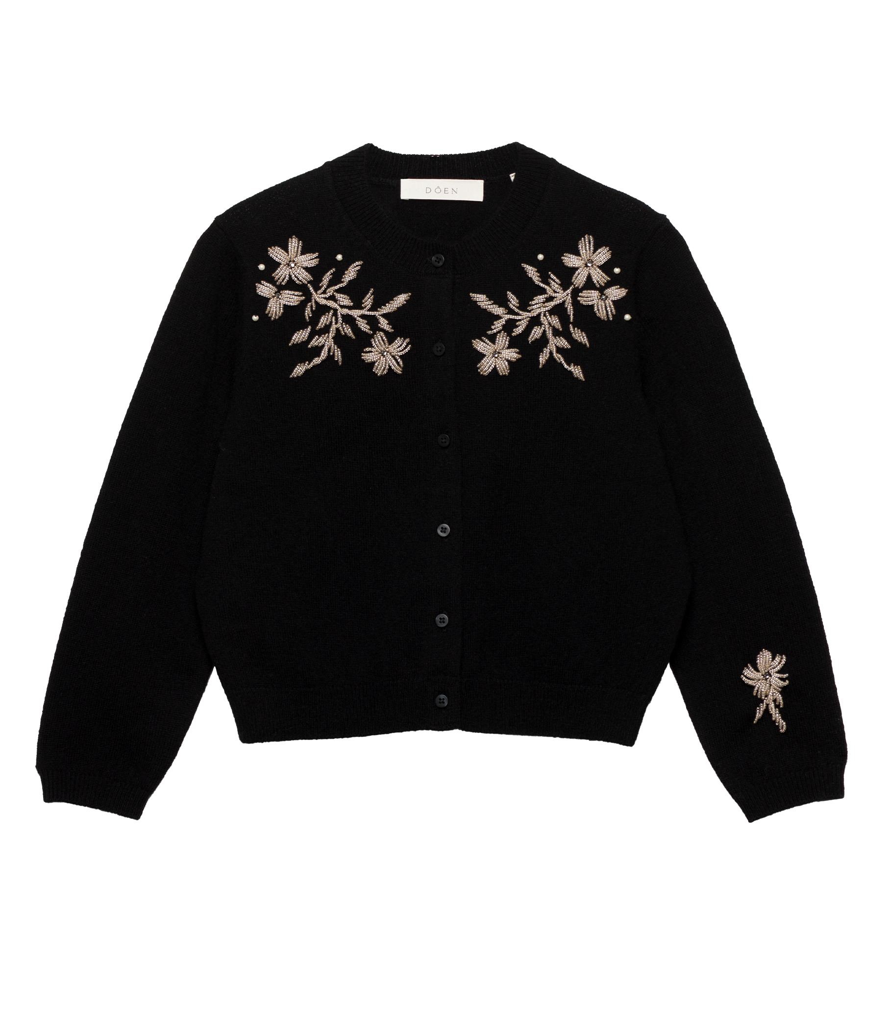 PETIT TRESOR CARDIGAN -- BLACK view 7
