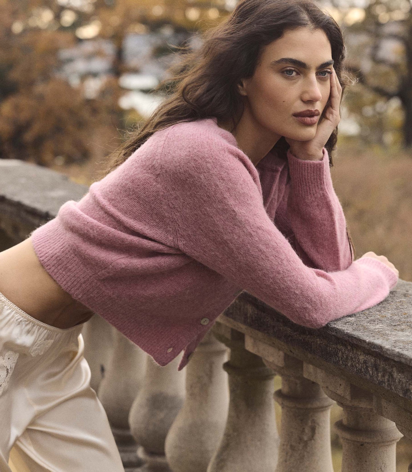 PETRA CARDIGAN -- ROSEBUD