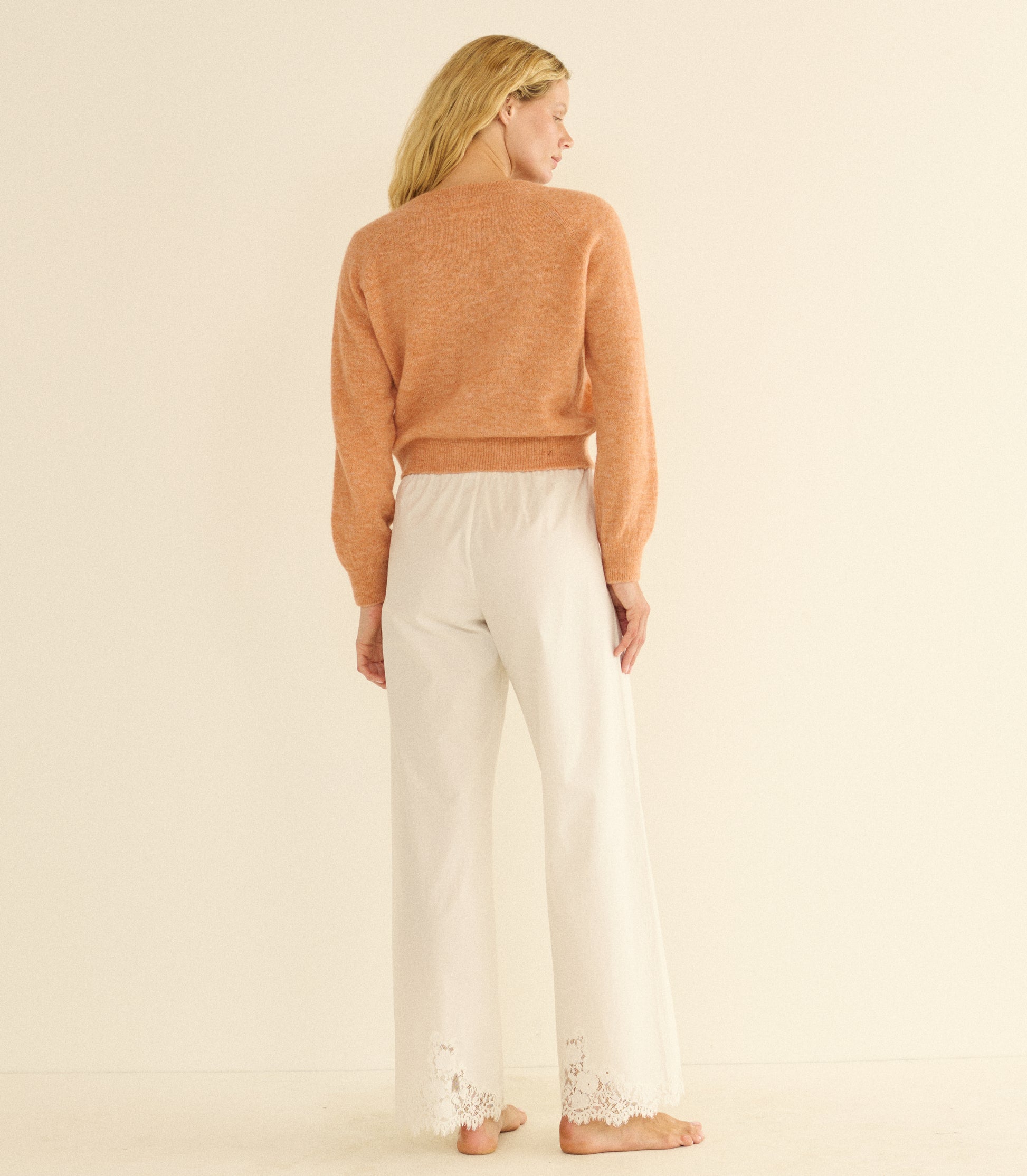 PETRA CARDIGAN -- CORAL view 5
