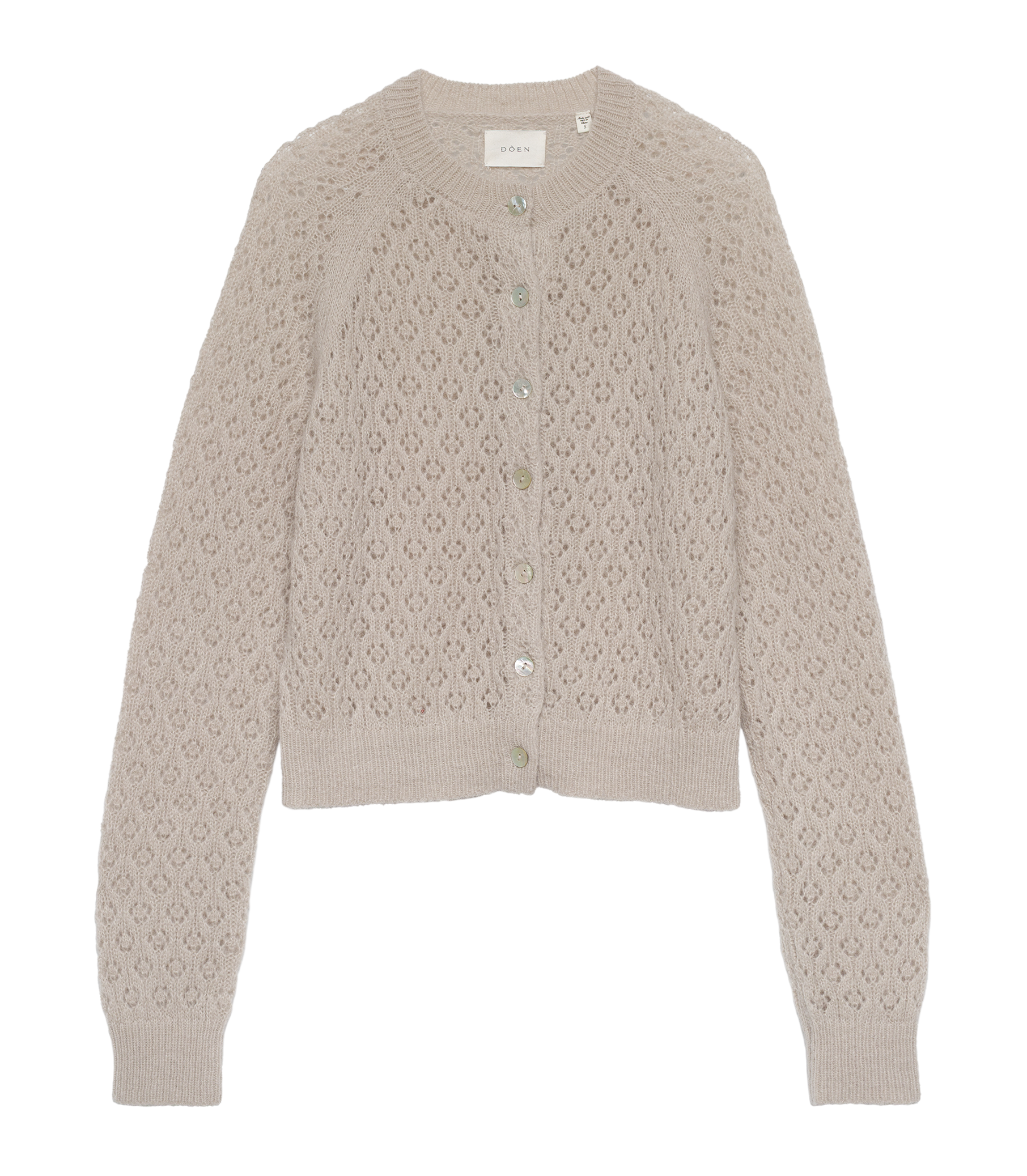 PETRA POINTELLE CARDIGAN -- FEATHERSTONE view 6
