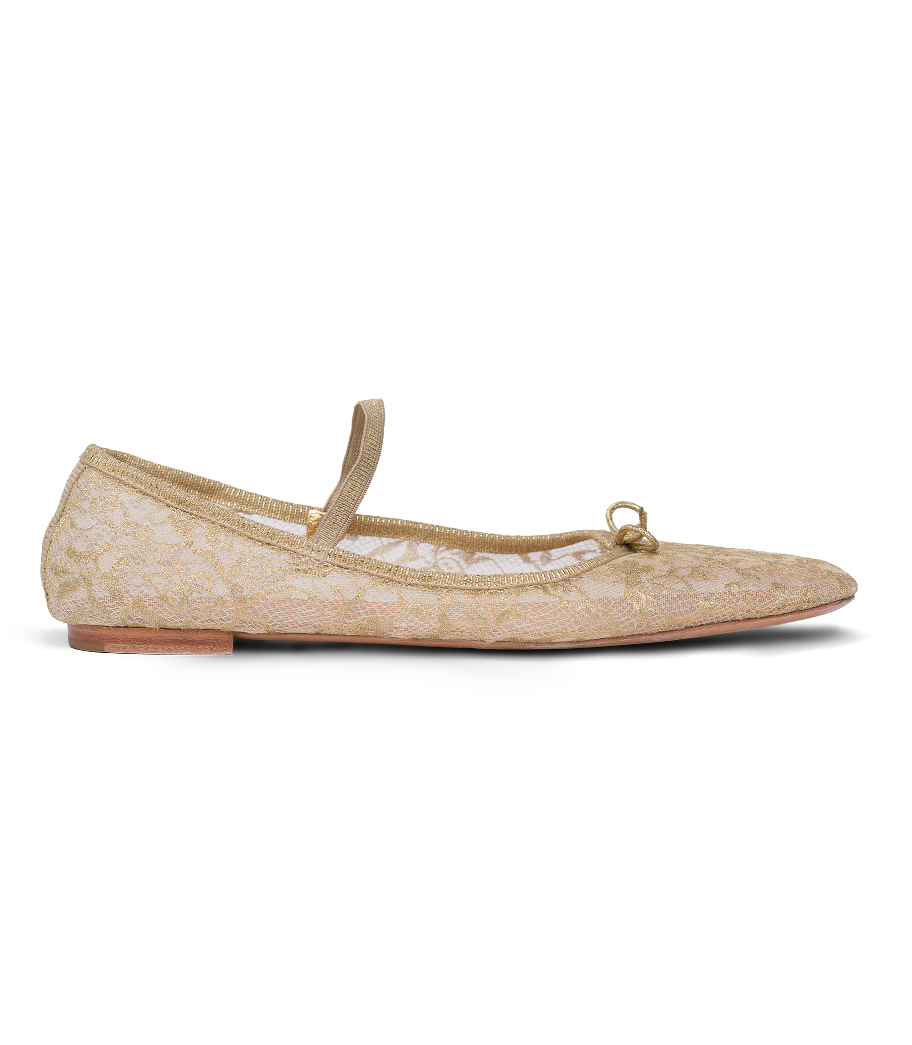PILLAR MARY JANE -- GOLD LACE view 7
