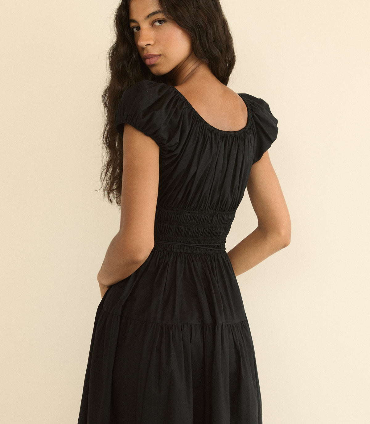 QUINELLE DRESS -- BLACK