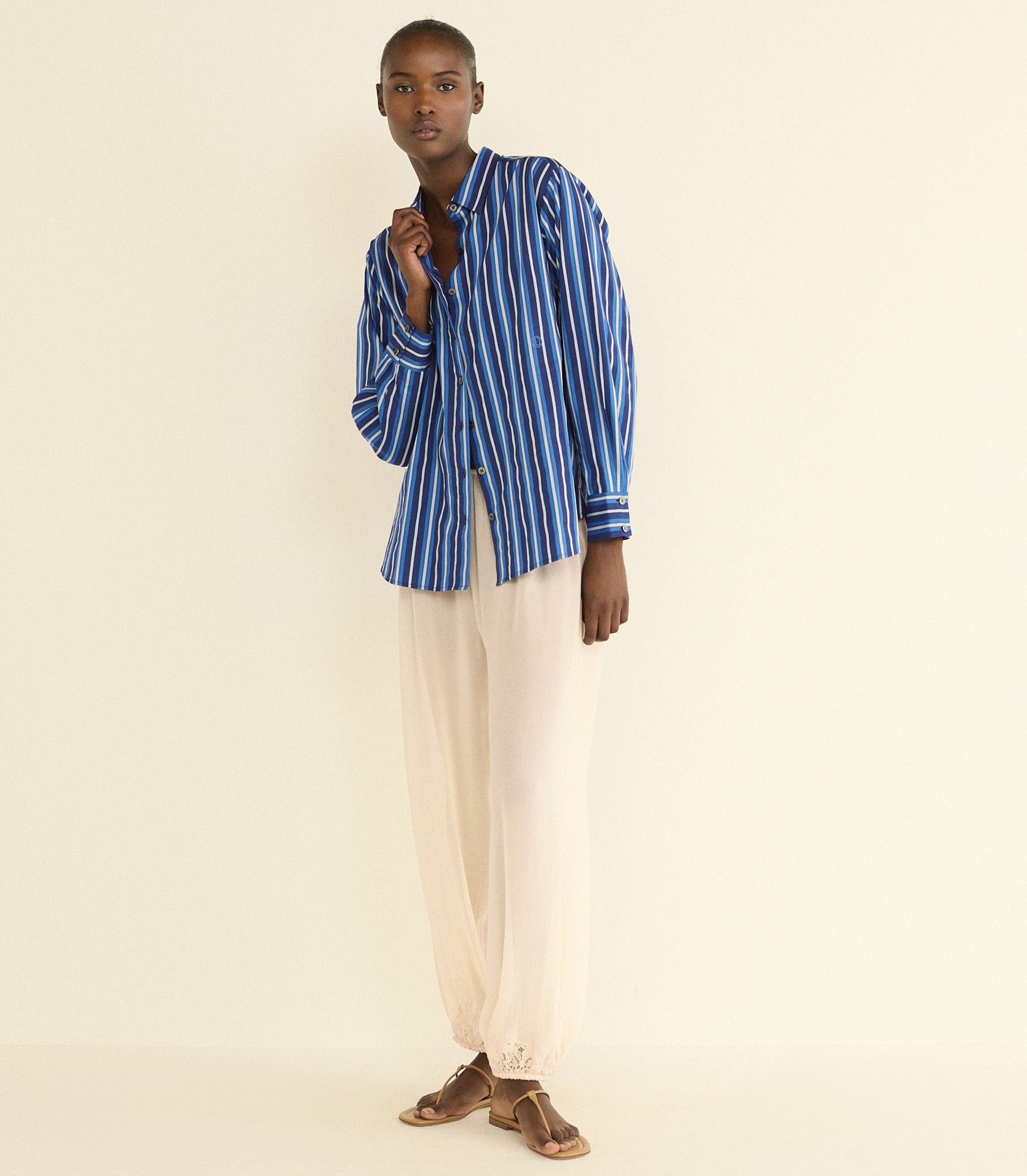 REMIS TOP -- MARCEAU STRIPE view 3

