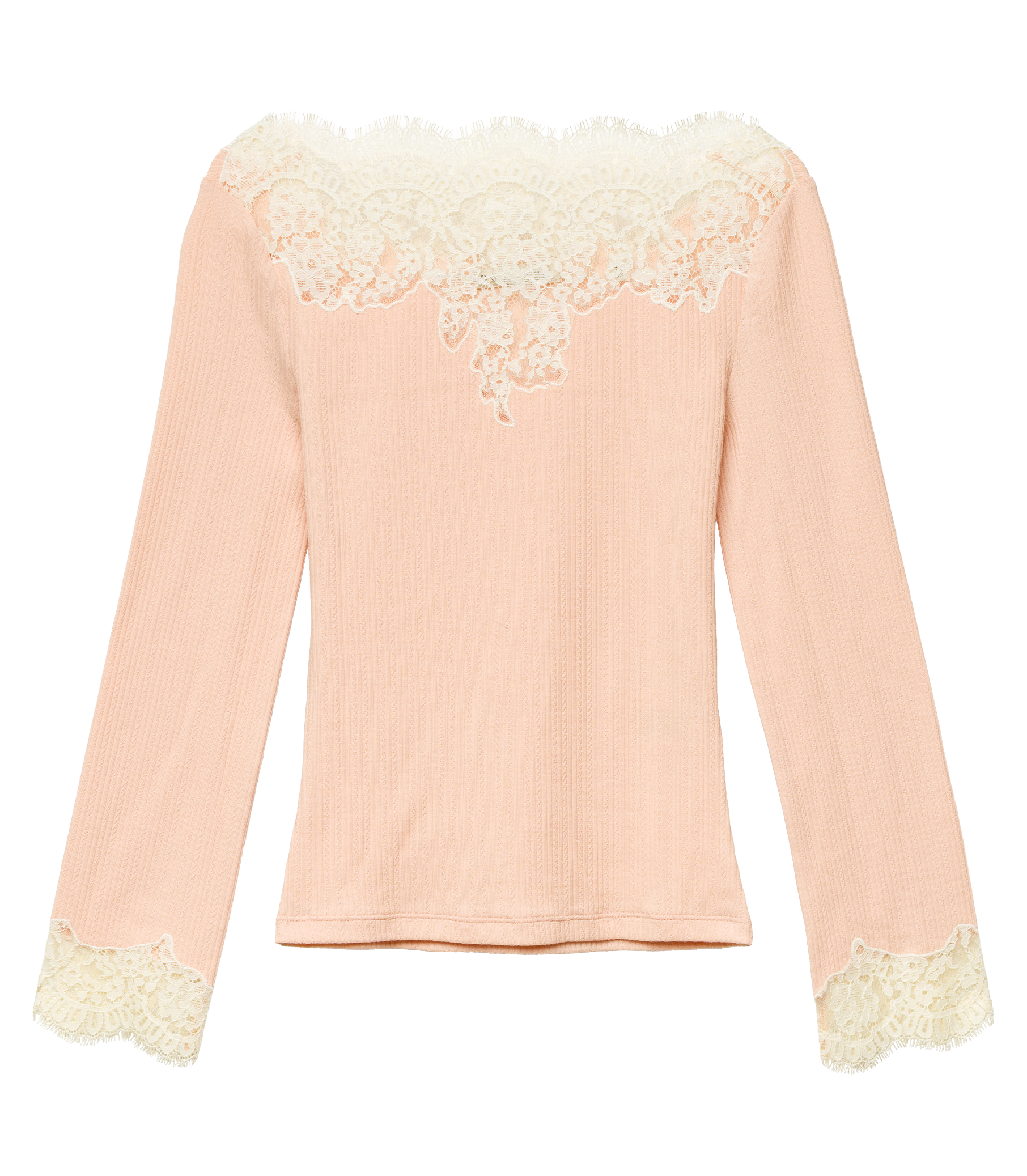 RIANA TEE -- LIGHT PEACH SORBET view 6
