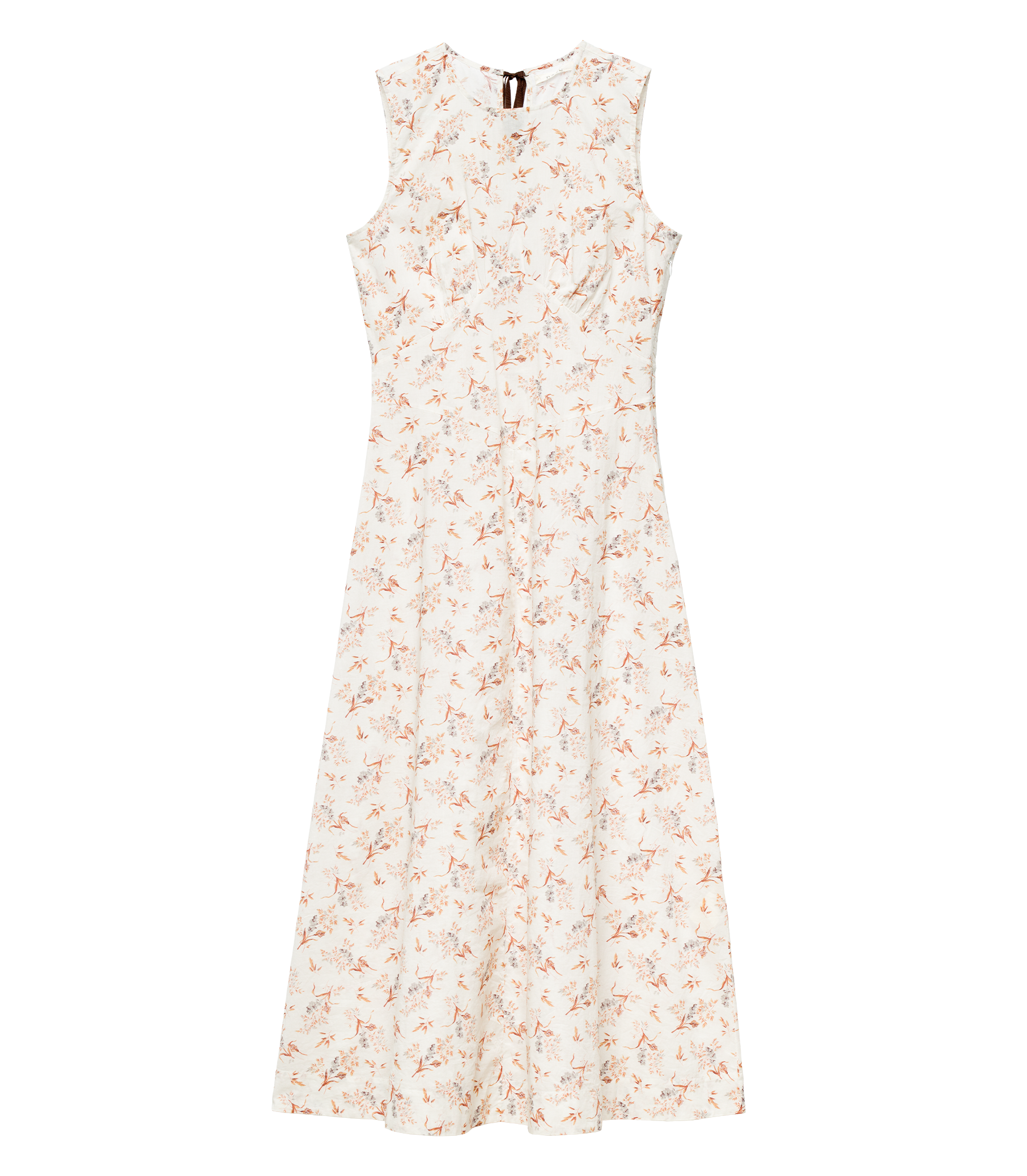 RIONA DRESS -- CRÈME WINDSWEPT MEADOW view 7
