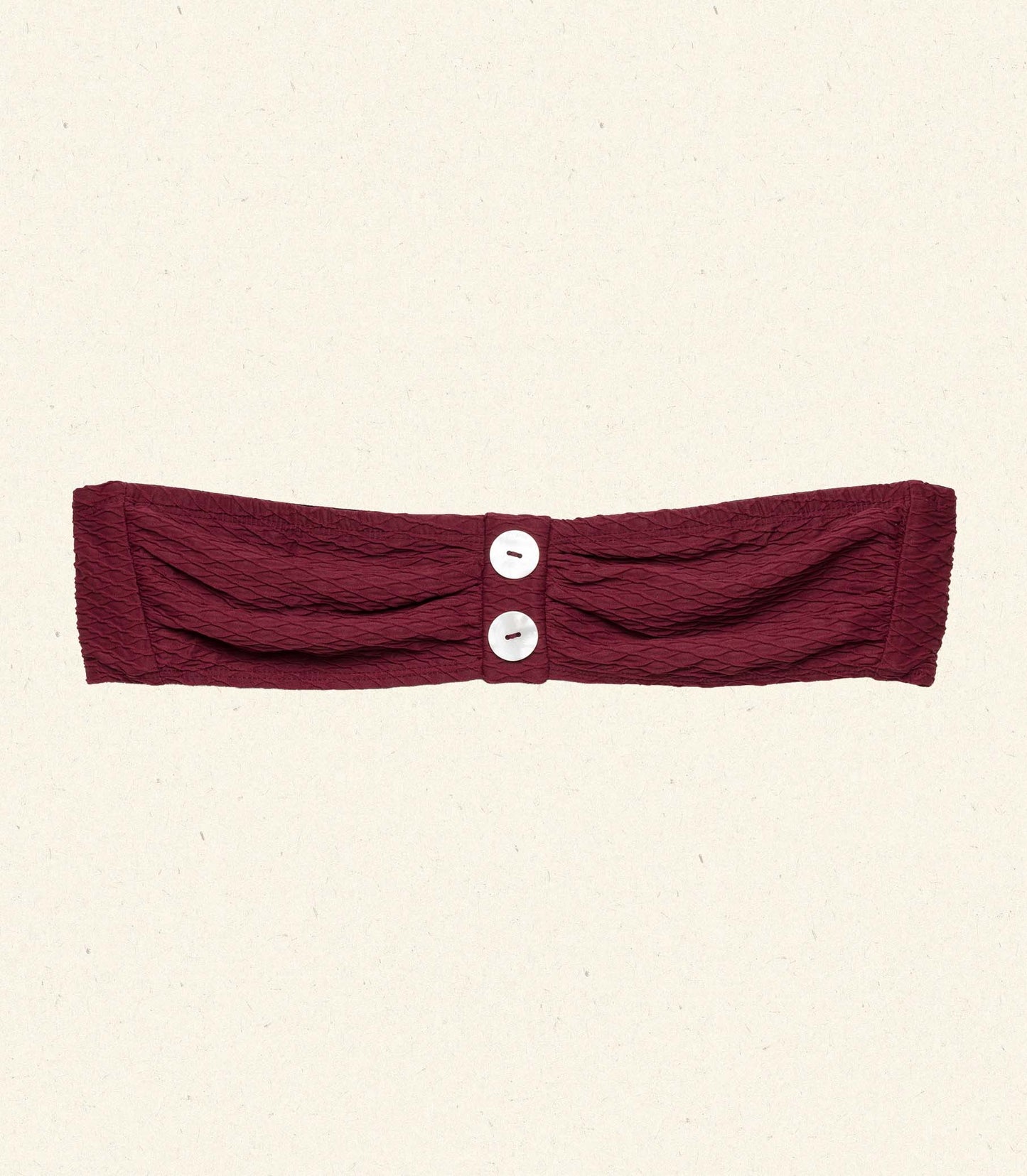 RIVA BIKINI TOP -- DEEP SUMAC