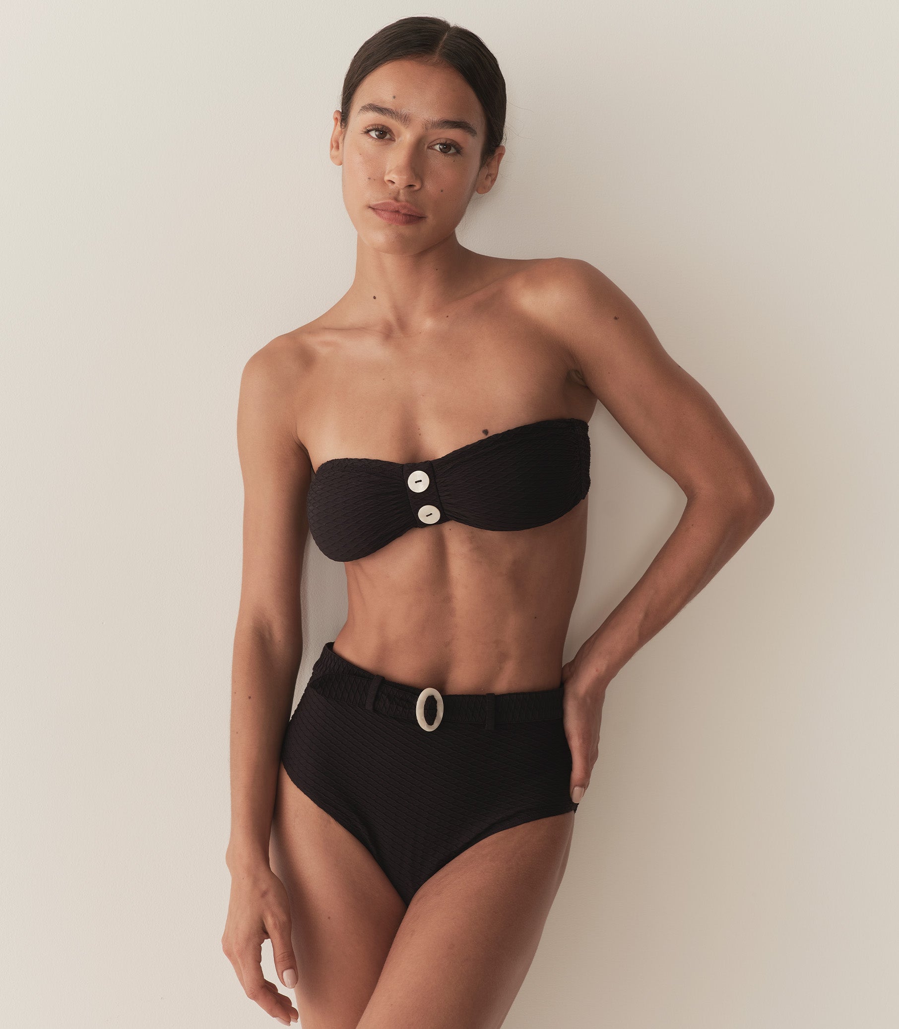 RIVA BIKINI TOP -- NERO view 2
