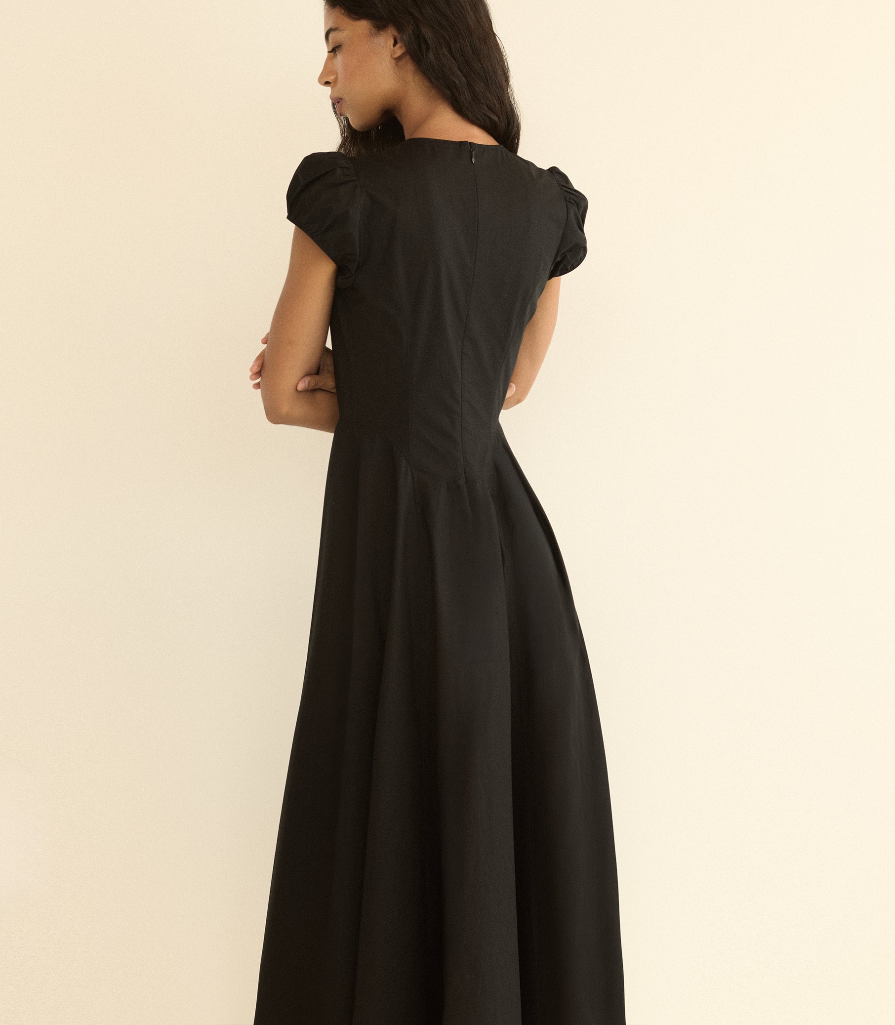 RIVELLE DRESS -- BLACK view 4
