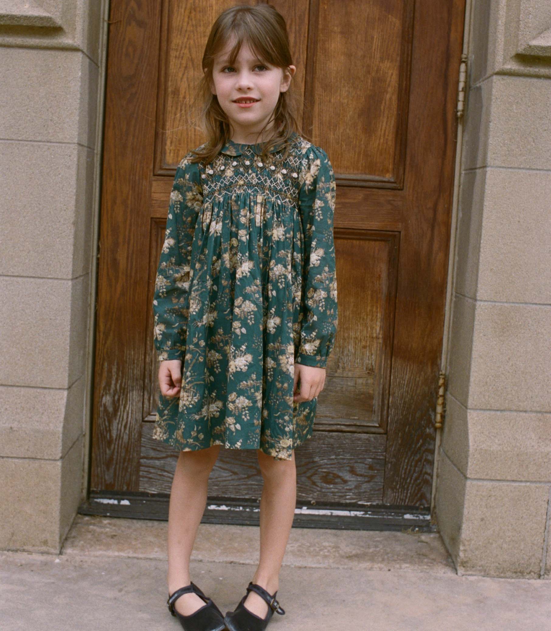 ROSEMARIE DRESS -- LIBERTY FLORAL PARASOL view 3
