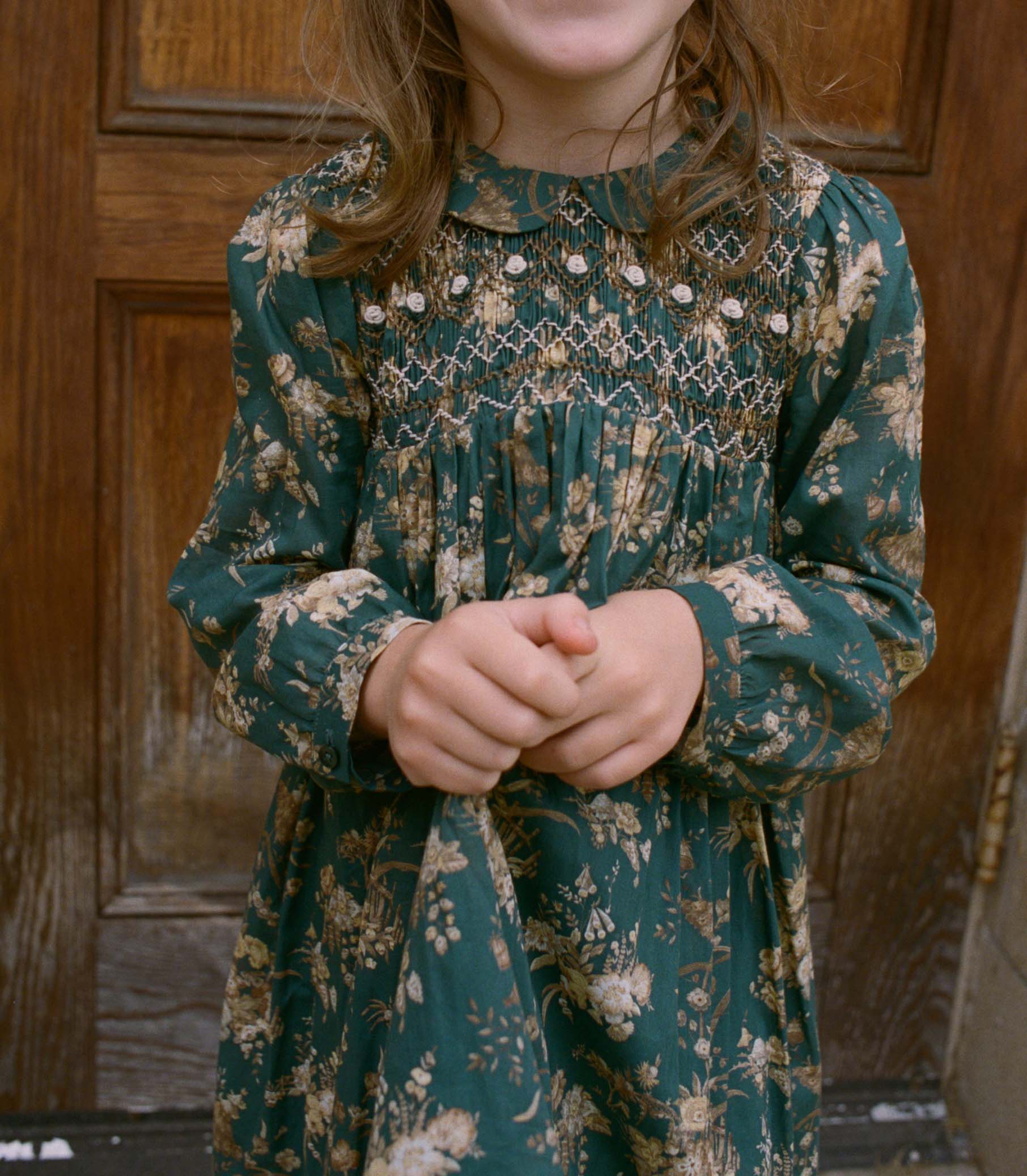 ROSEMARIE DRESS -- LIBERTY FLORAL PARASOL view 2
