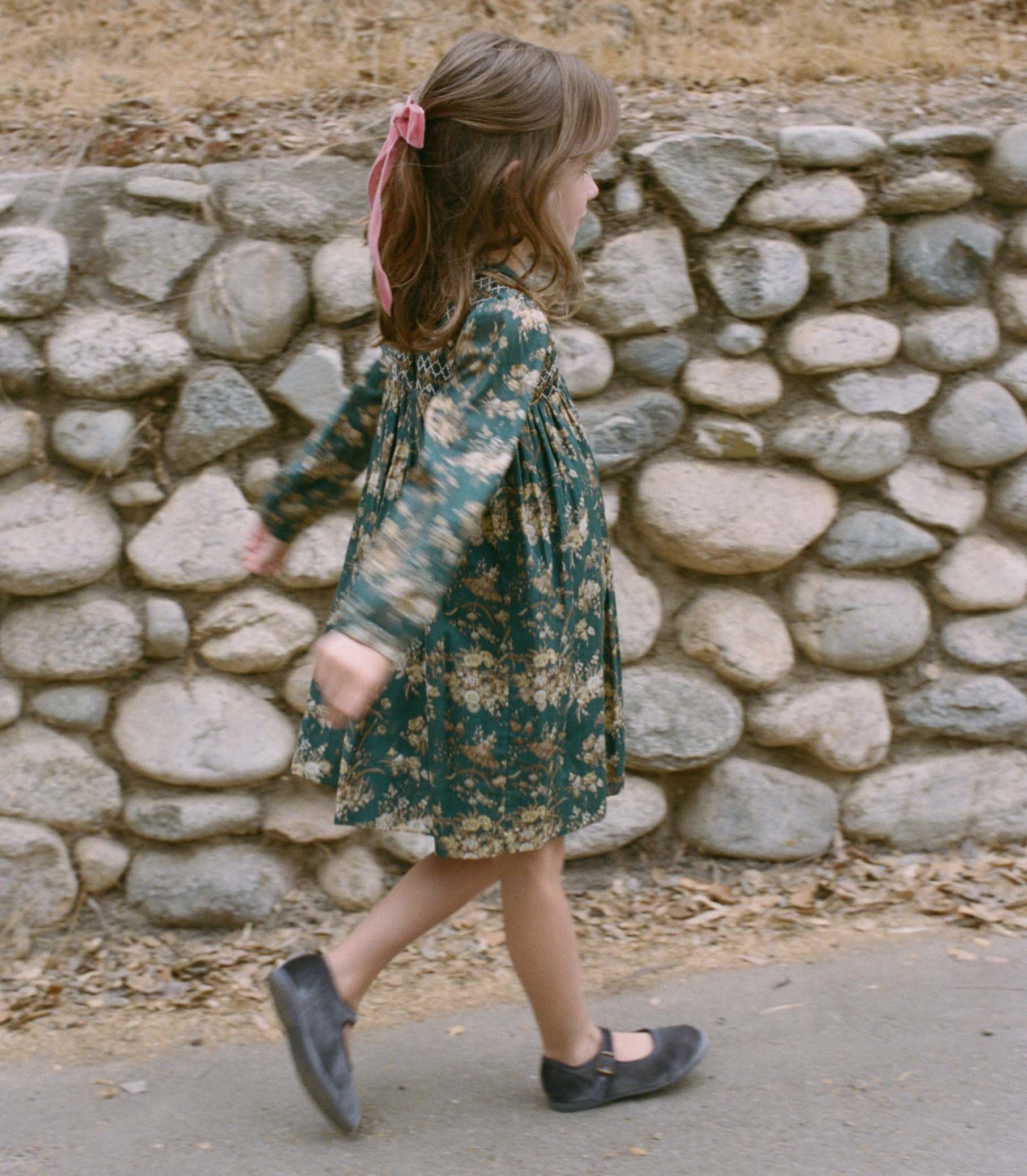 ROSEMARIE DRESS -- LIBERTY FLORAL PARASOL view 5
