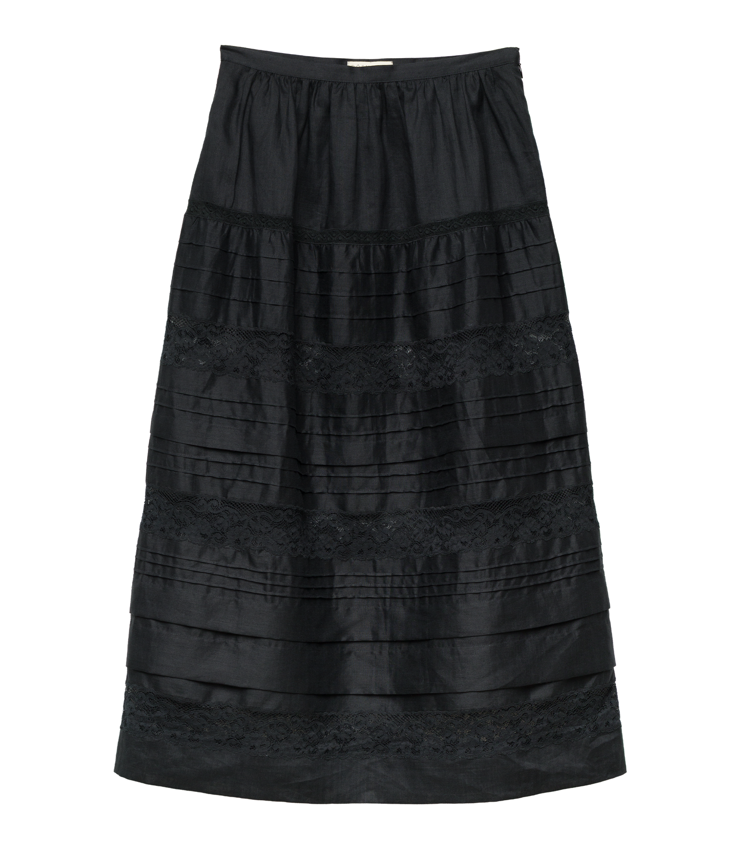 SIDRA SKIRT -- BLACK