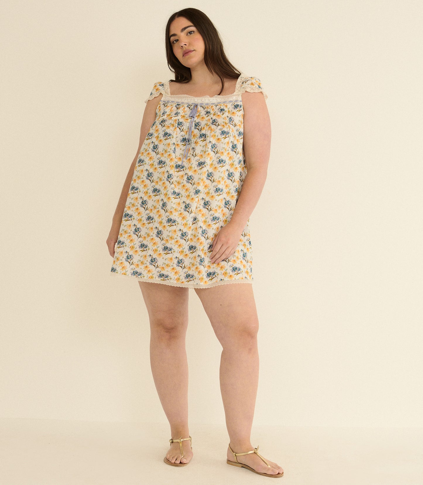 SIRONA DRESS -- NARCISSUS BLOOM