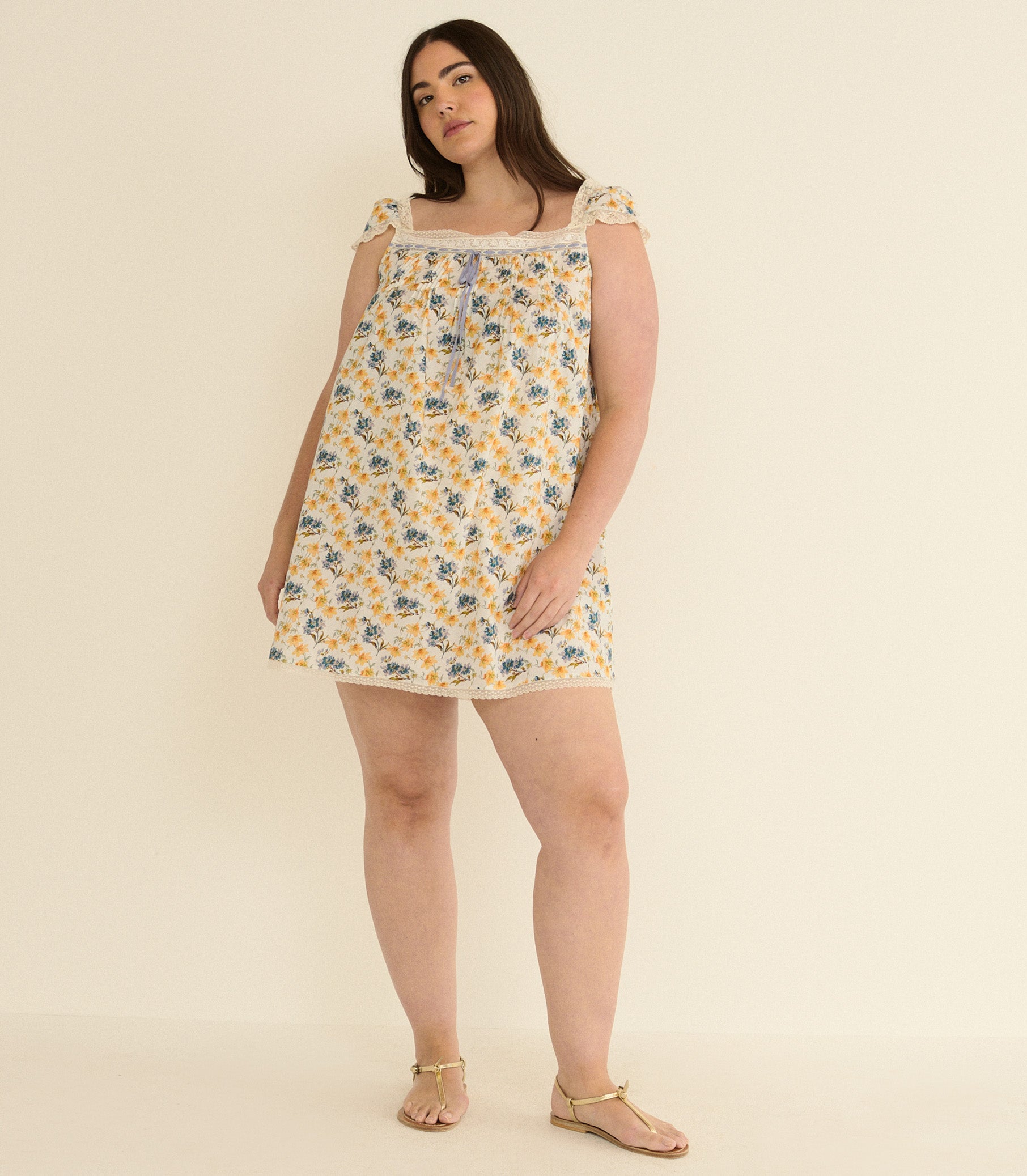 SIRONA DRESS -- NARCISSUS BLOOM view 8
