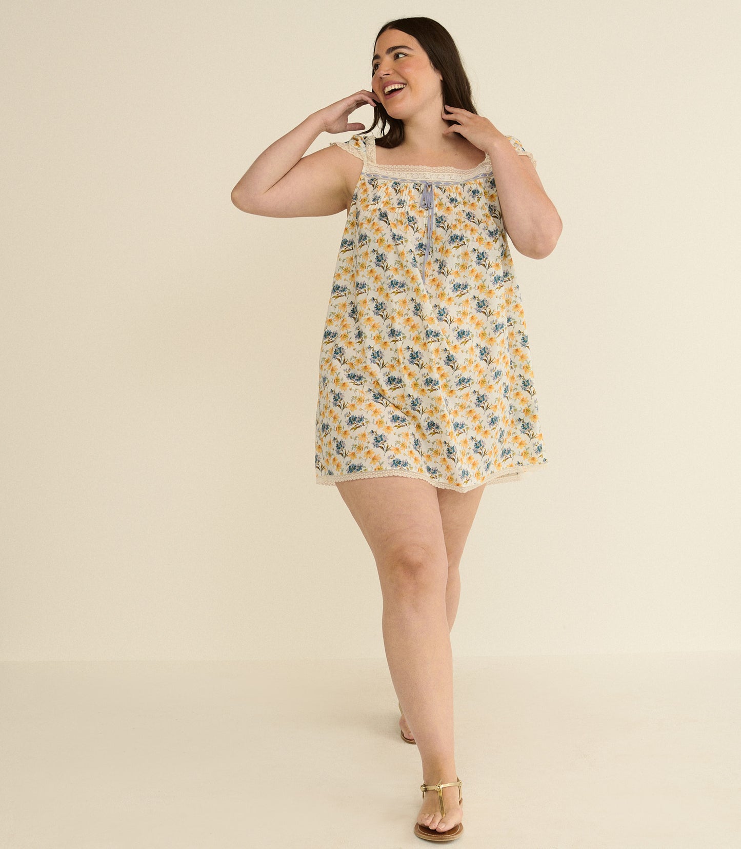 SIRONA DRESS -- NARCISSUS BLOOM