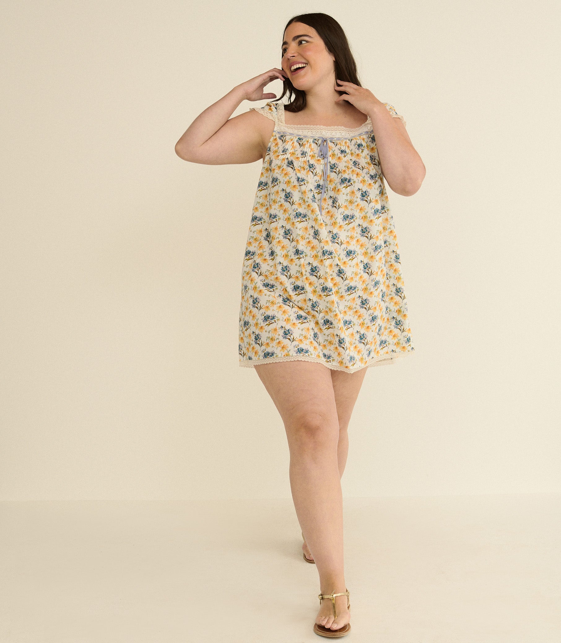 SIRONA DRESS -- NARCISSUS BLOOM view 7
