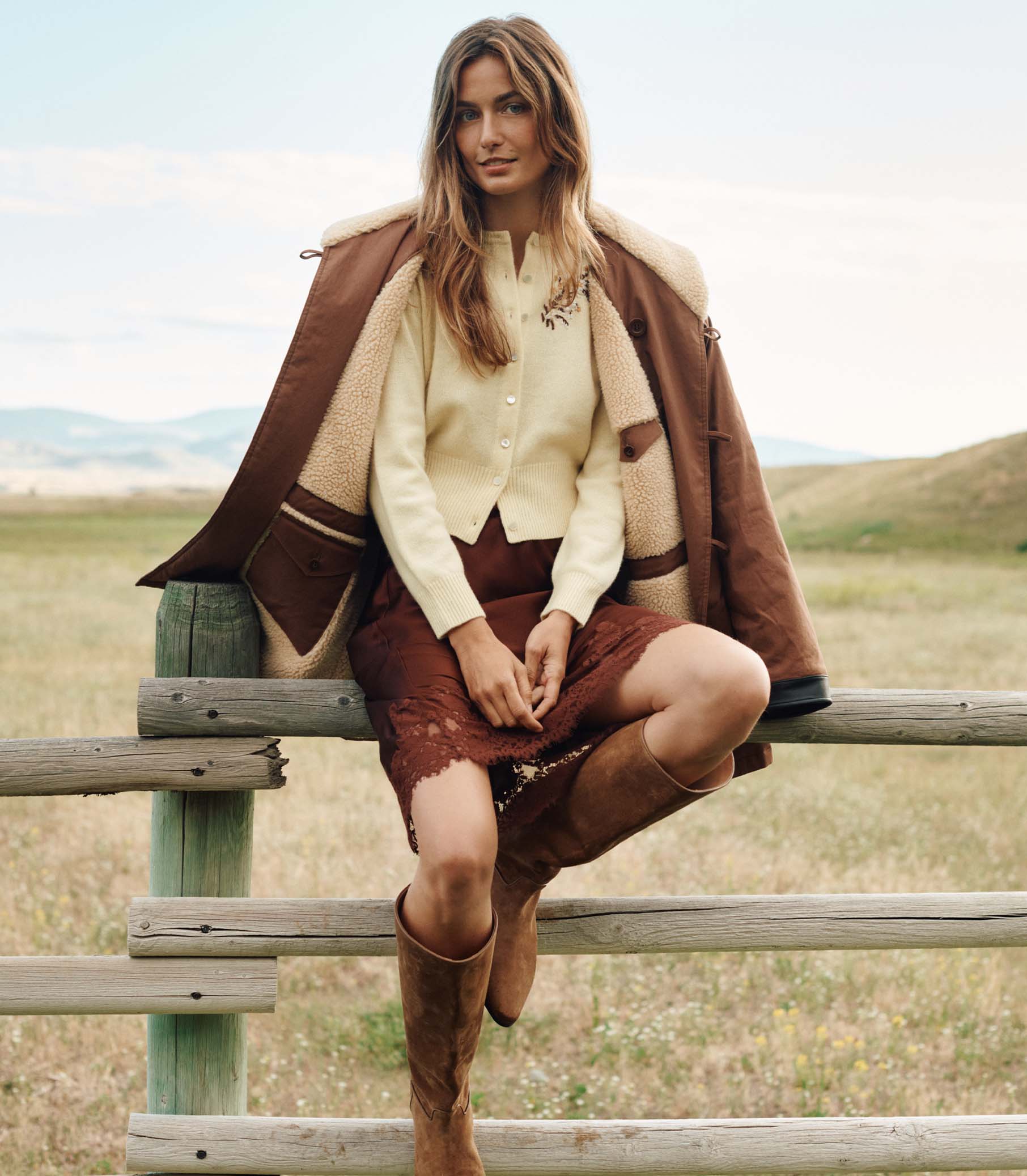VAIL JACKET -- TRUFFLE BROWN view 1
