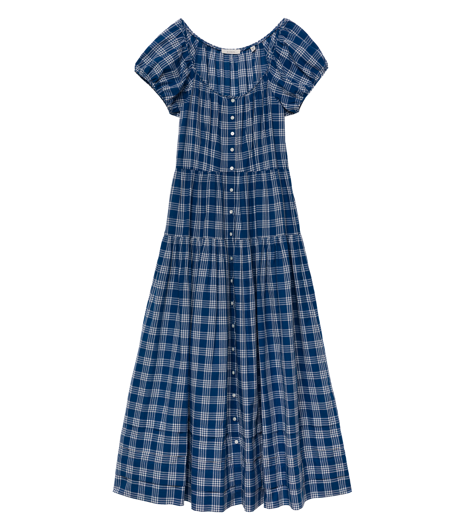 VALENNE DRESS -- DORSET PLAID view 7
