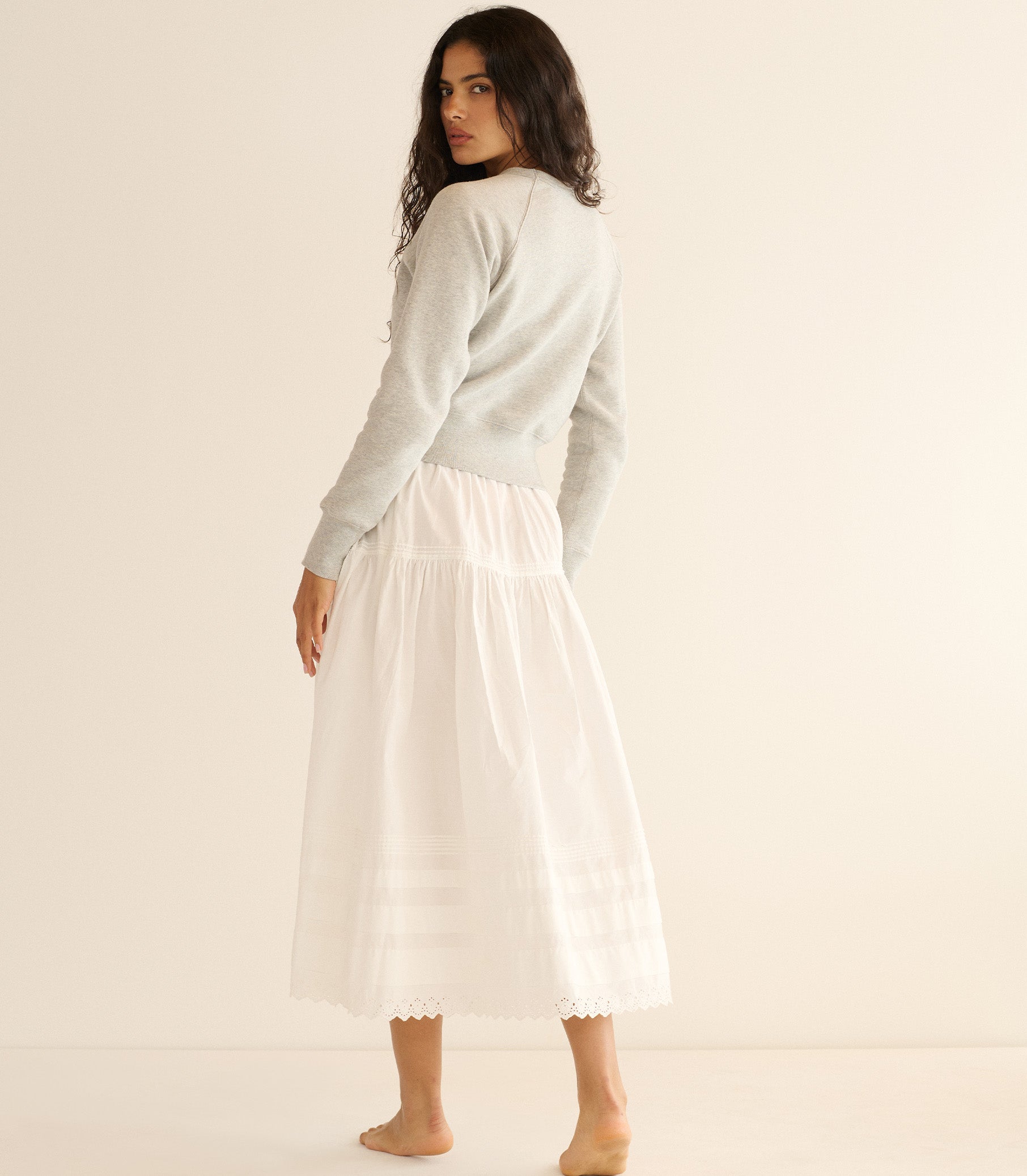 SEBASTIANE SKIRT -- POWDER view 5

