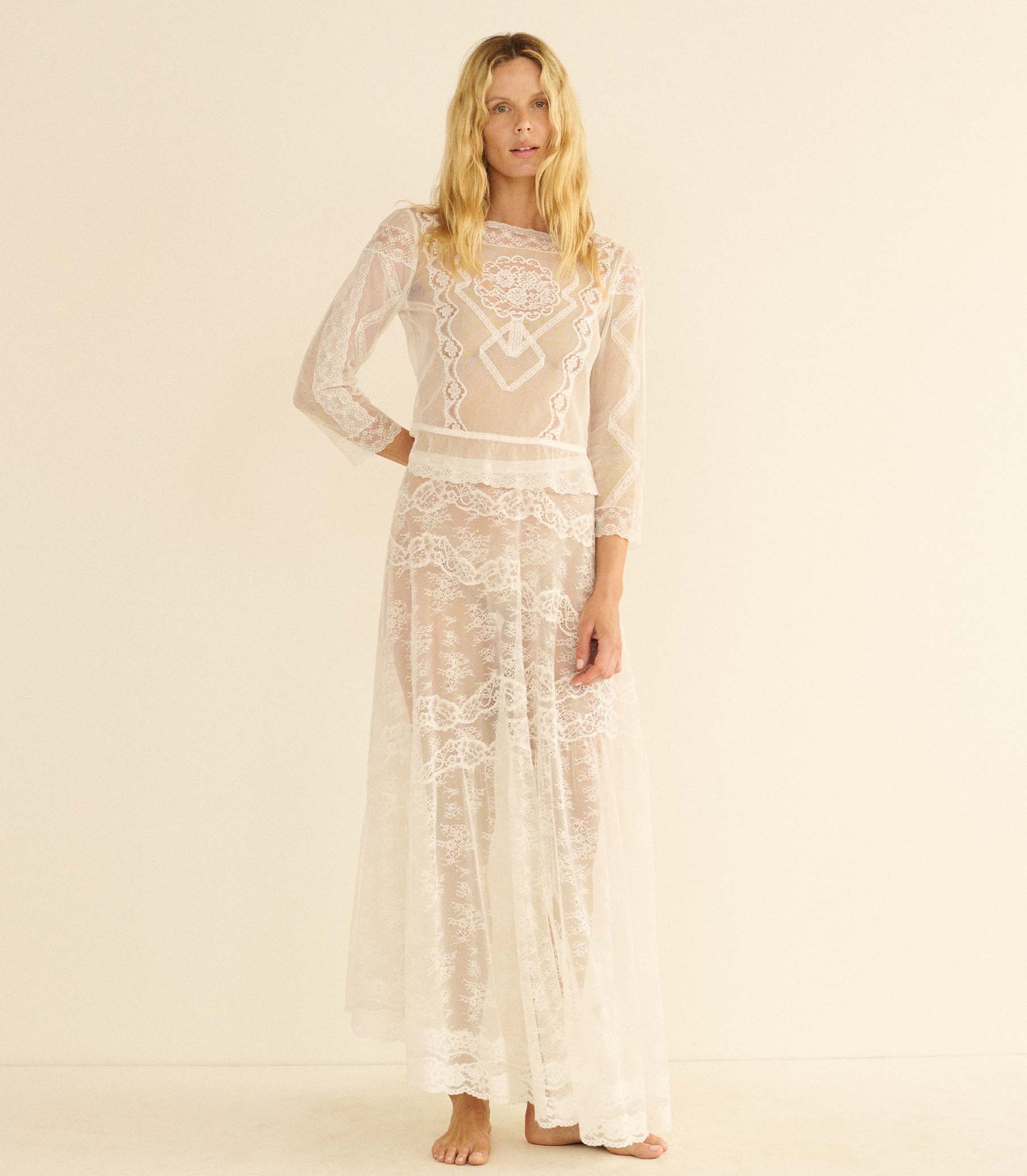 VICTORIANA SKIRT -- SALT view 7
