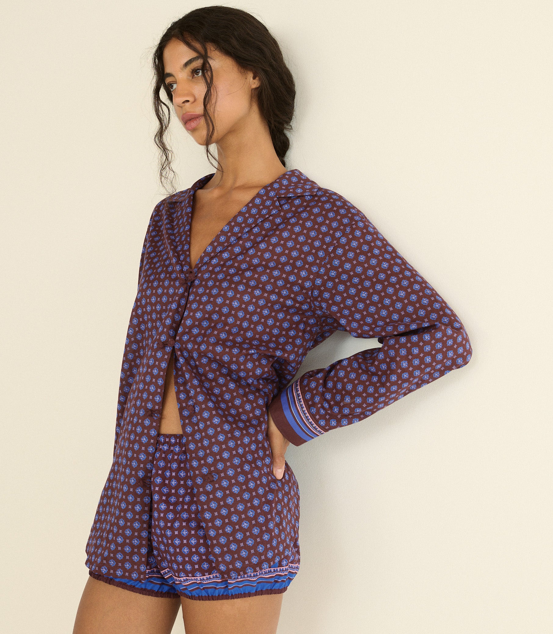 VIENNA SHORT -- MENORCA FOULARD view 4
