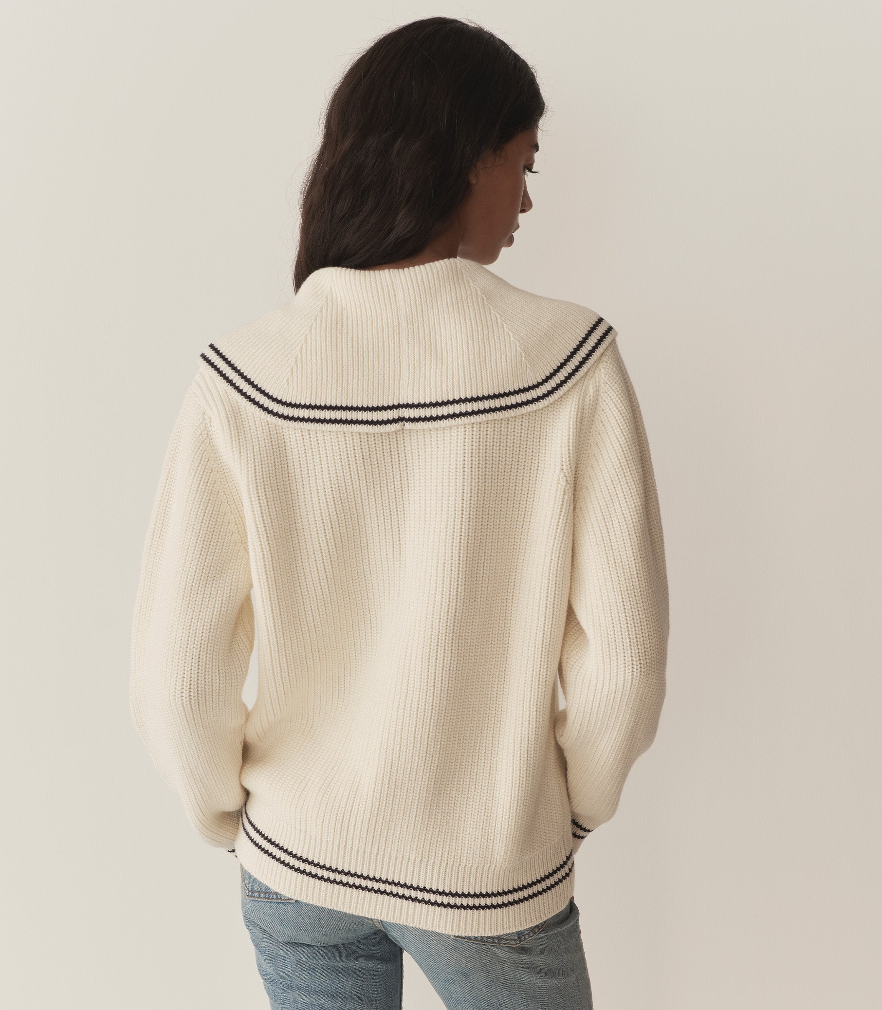 HMD -- VOYAGE SWEATER -- IVORY view 4
