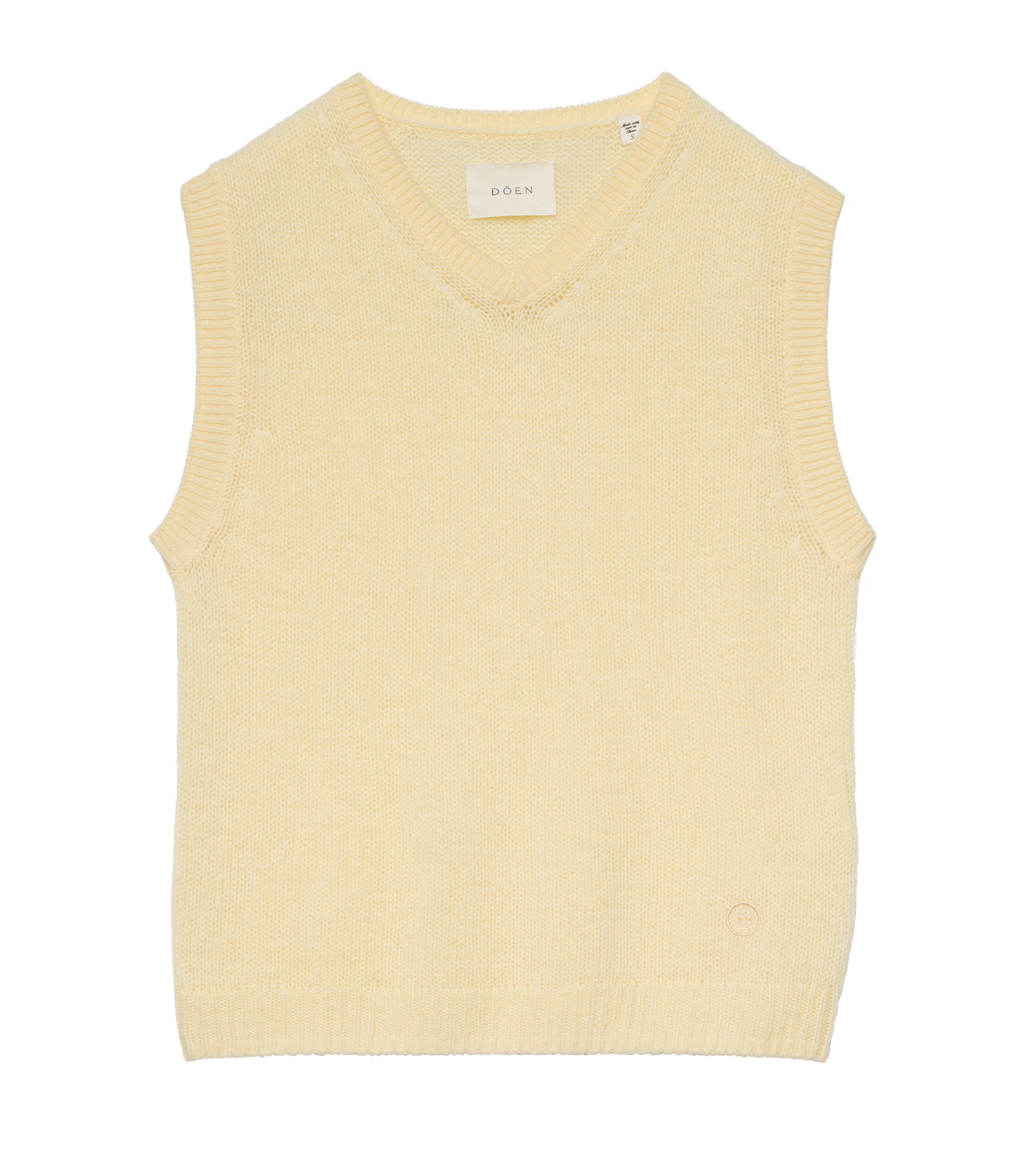 WINSTON CASHMERE VEST -- GATEAU view 4
