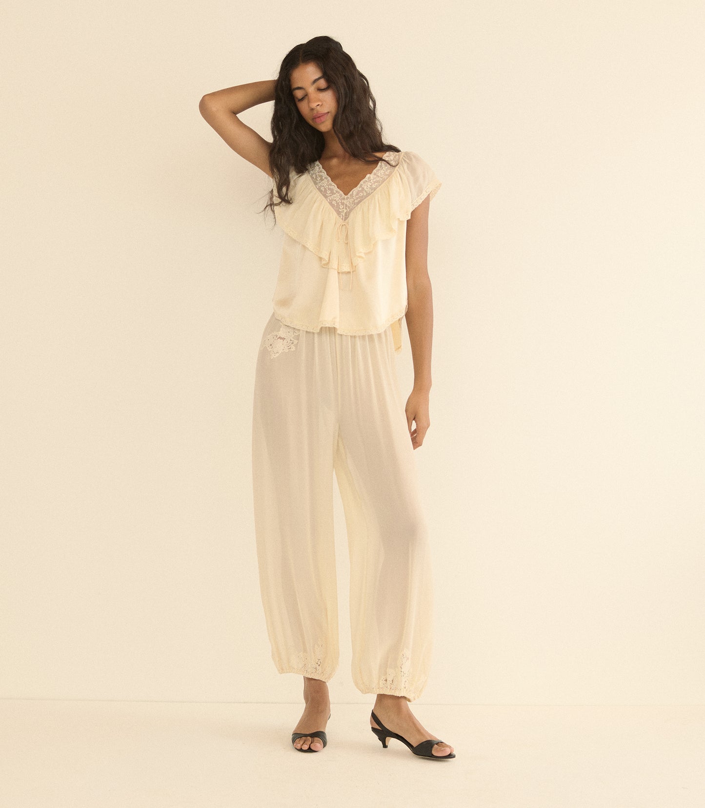 YADIRA TOP -- CANDLELIGHT