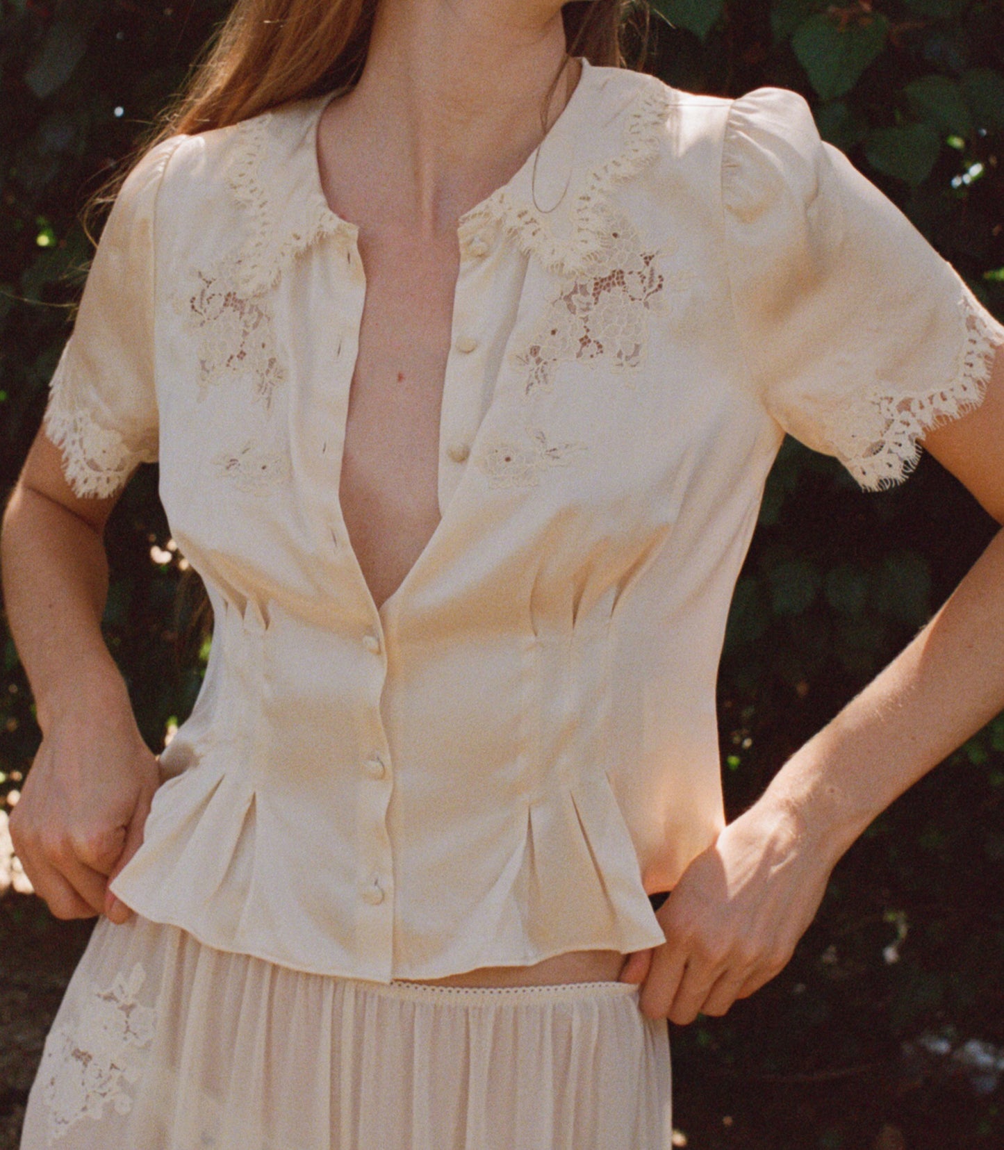 YVETTE TOP -- CANDLELIGHT