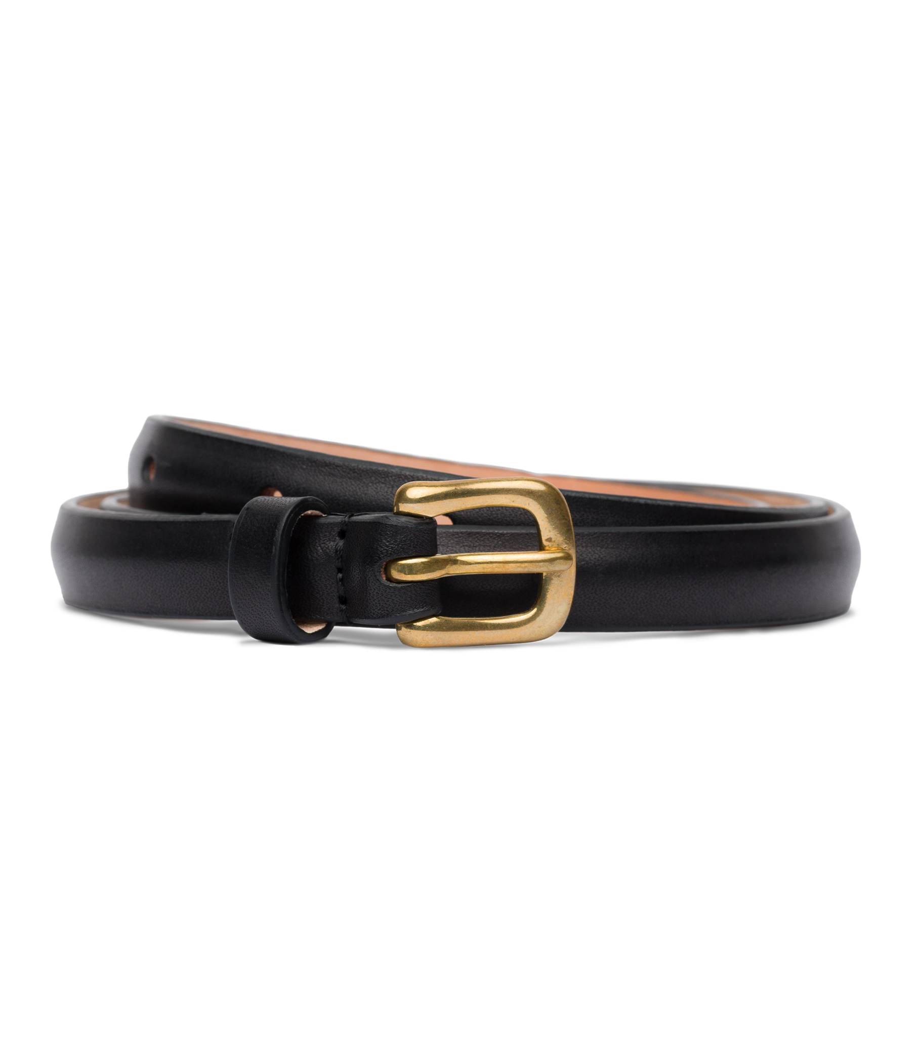 ZAZA BELT -- BLACK LEATHER view 3
