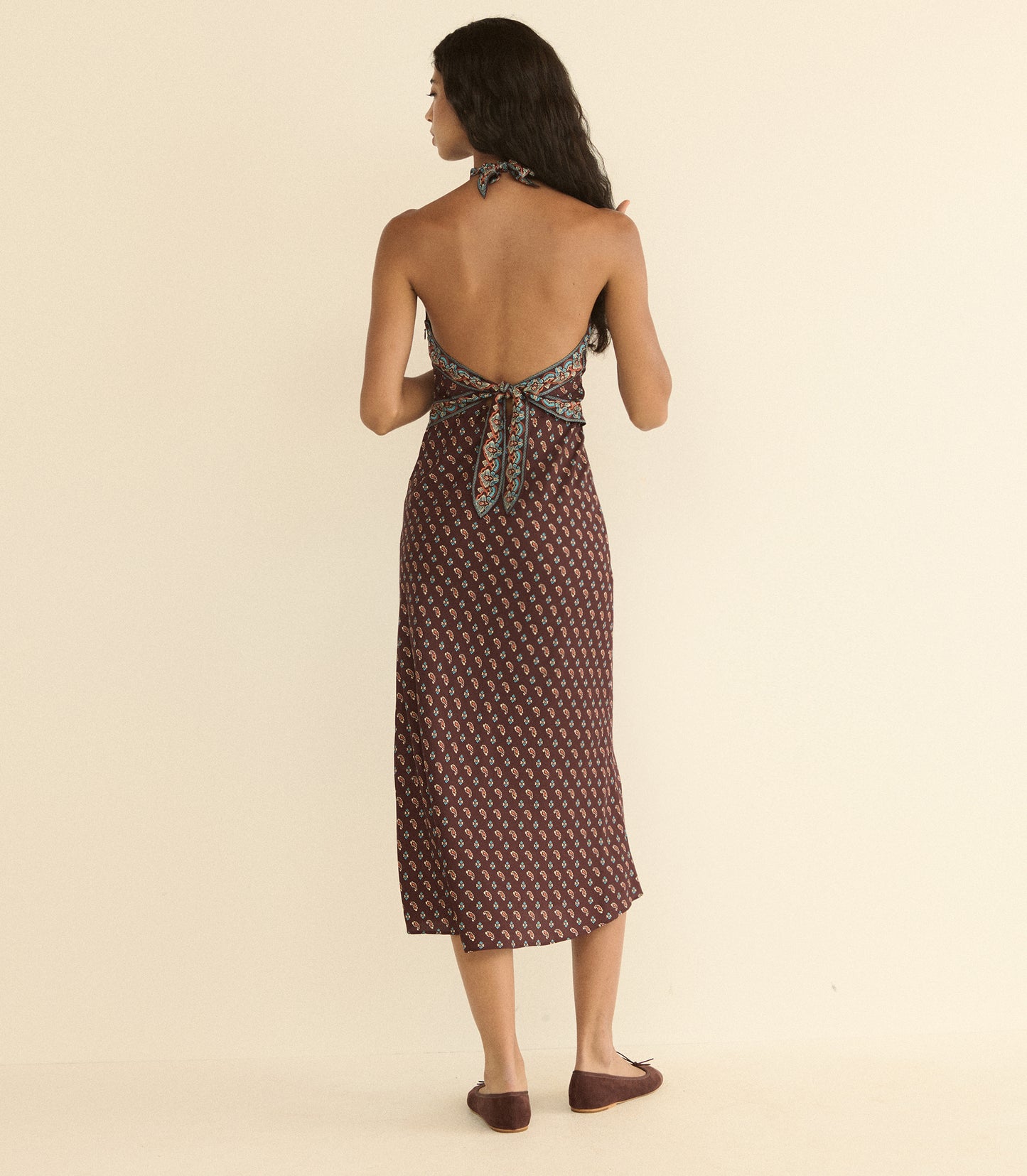ZILDA DRESS -- DEAUVILLE PAISLEY