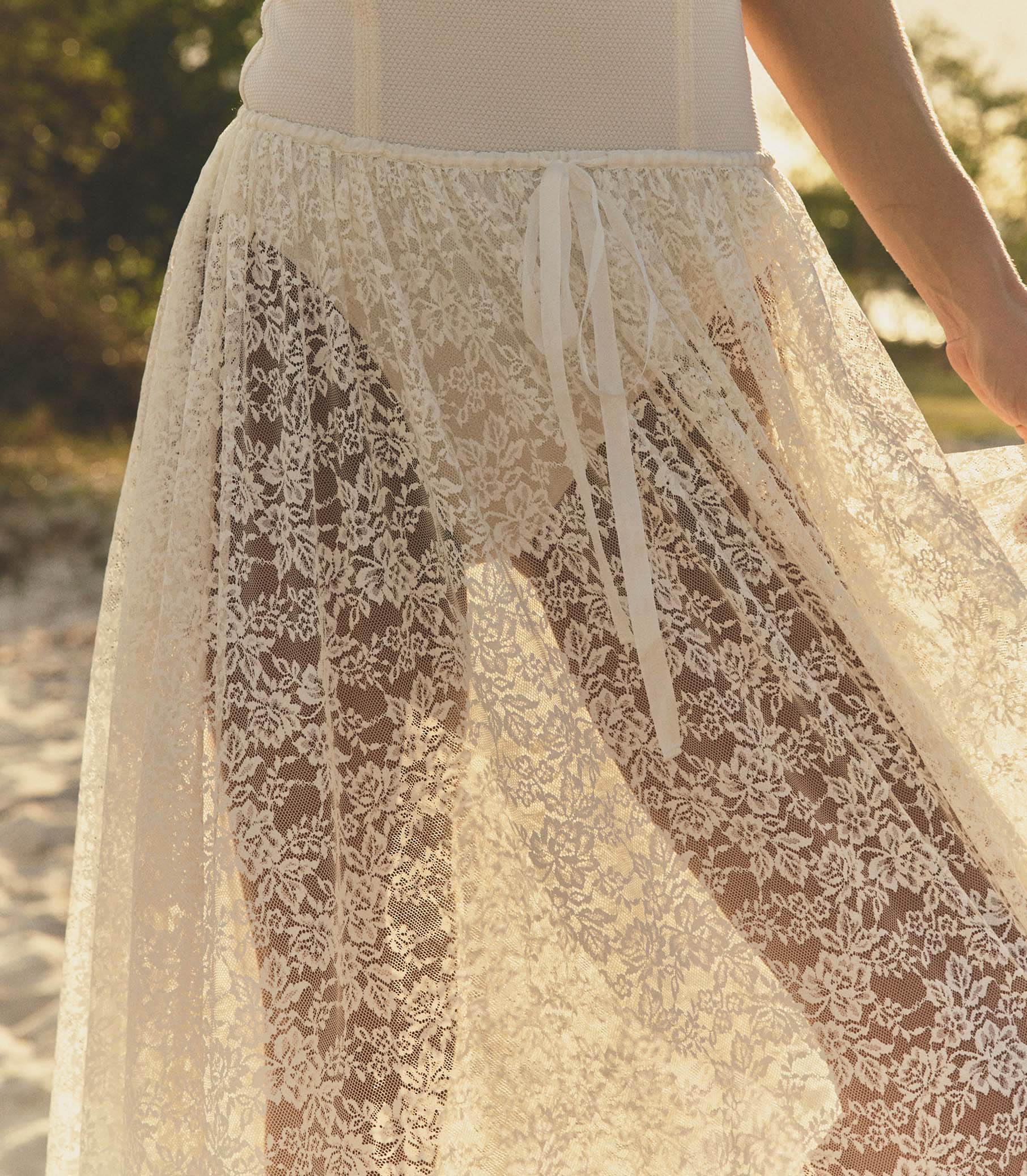 ZINNIA SKIRT -- SALT view 6
