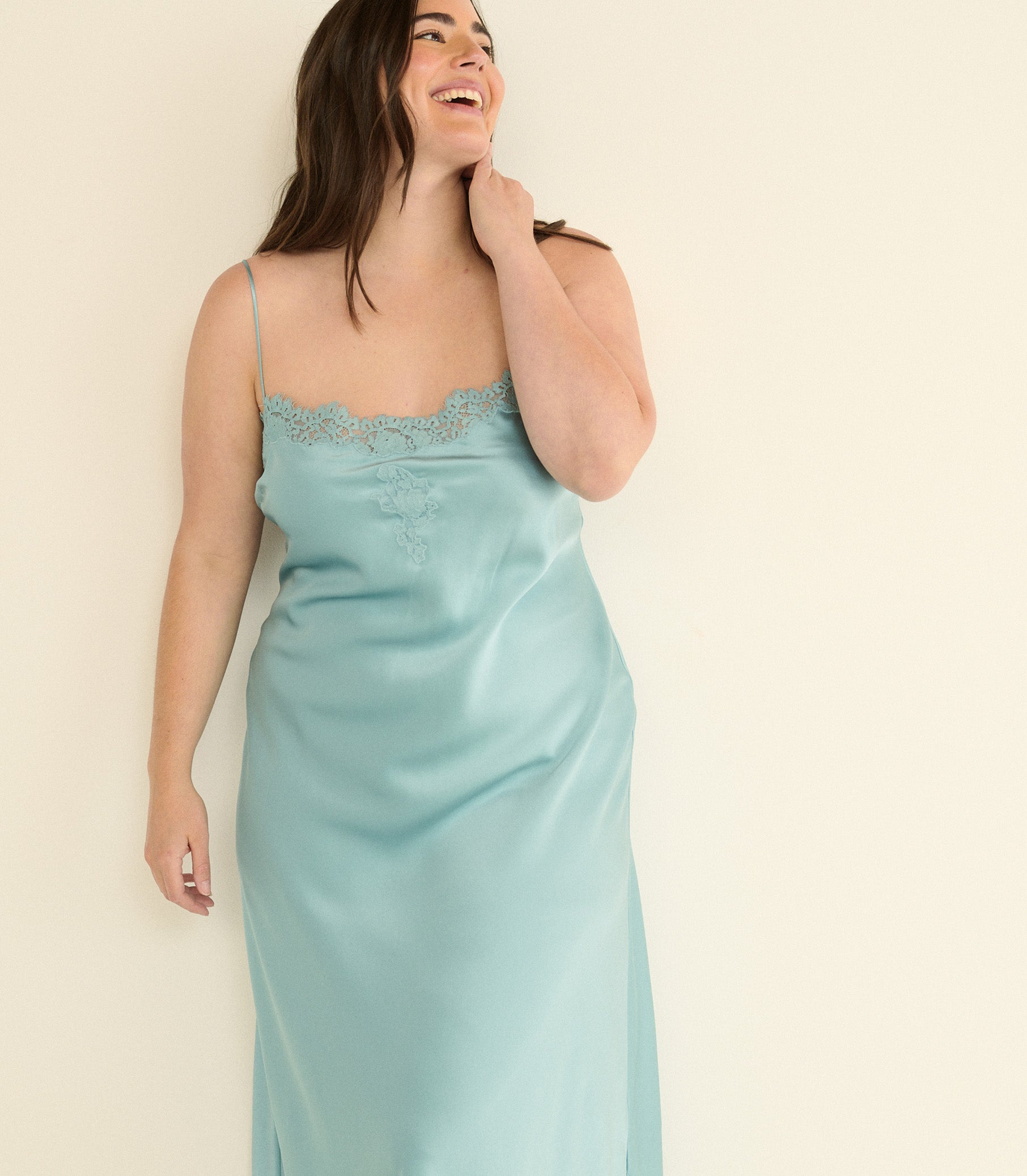 ZOELLE DRESS -- LARIMAR view 8
