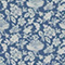 BLUE PORCELAIN TEA FLORAL