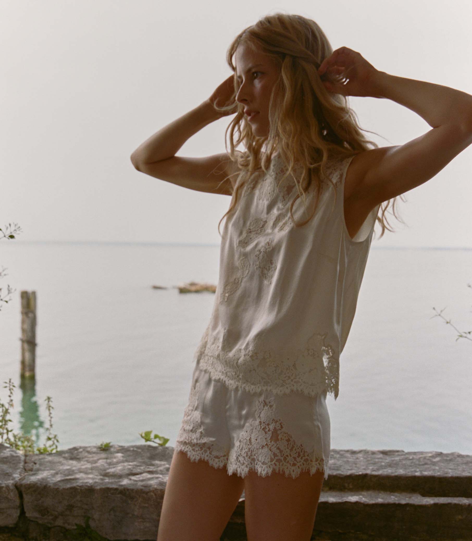 IONA SHORT -- SEA SALT view 2
