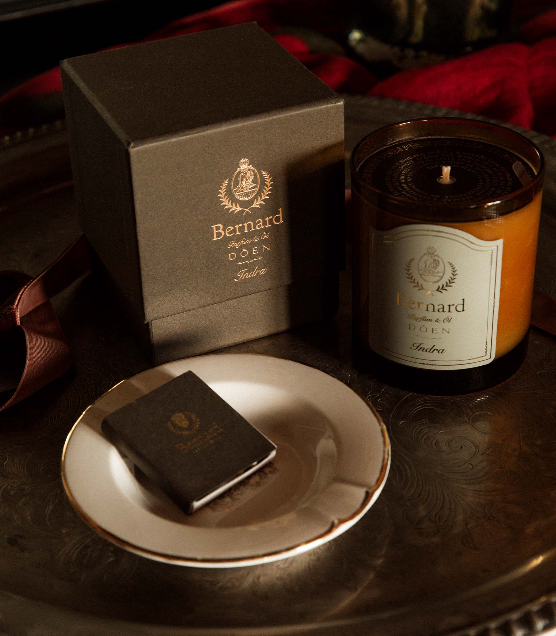 DÔEN &amp; BERNARD CANDLE -- INDRA view 1
