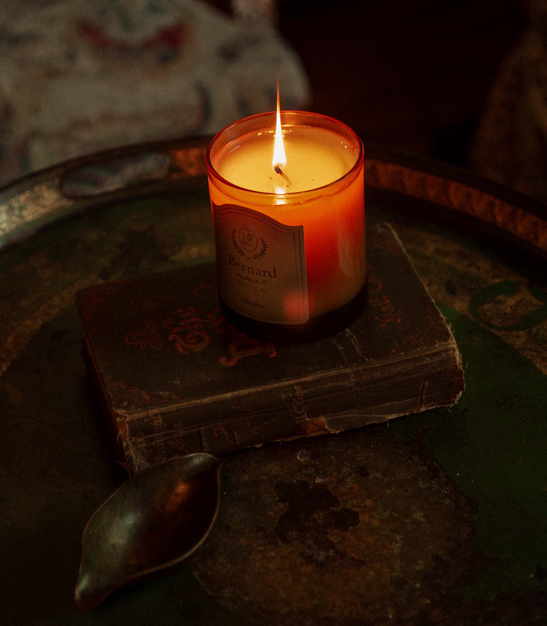 DÔEN &amp; BERNARD CANDLE -- INDRA view 3
