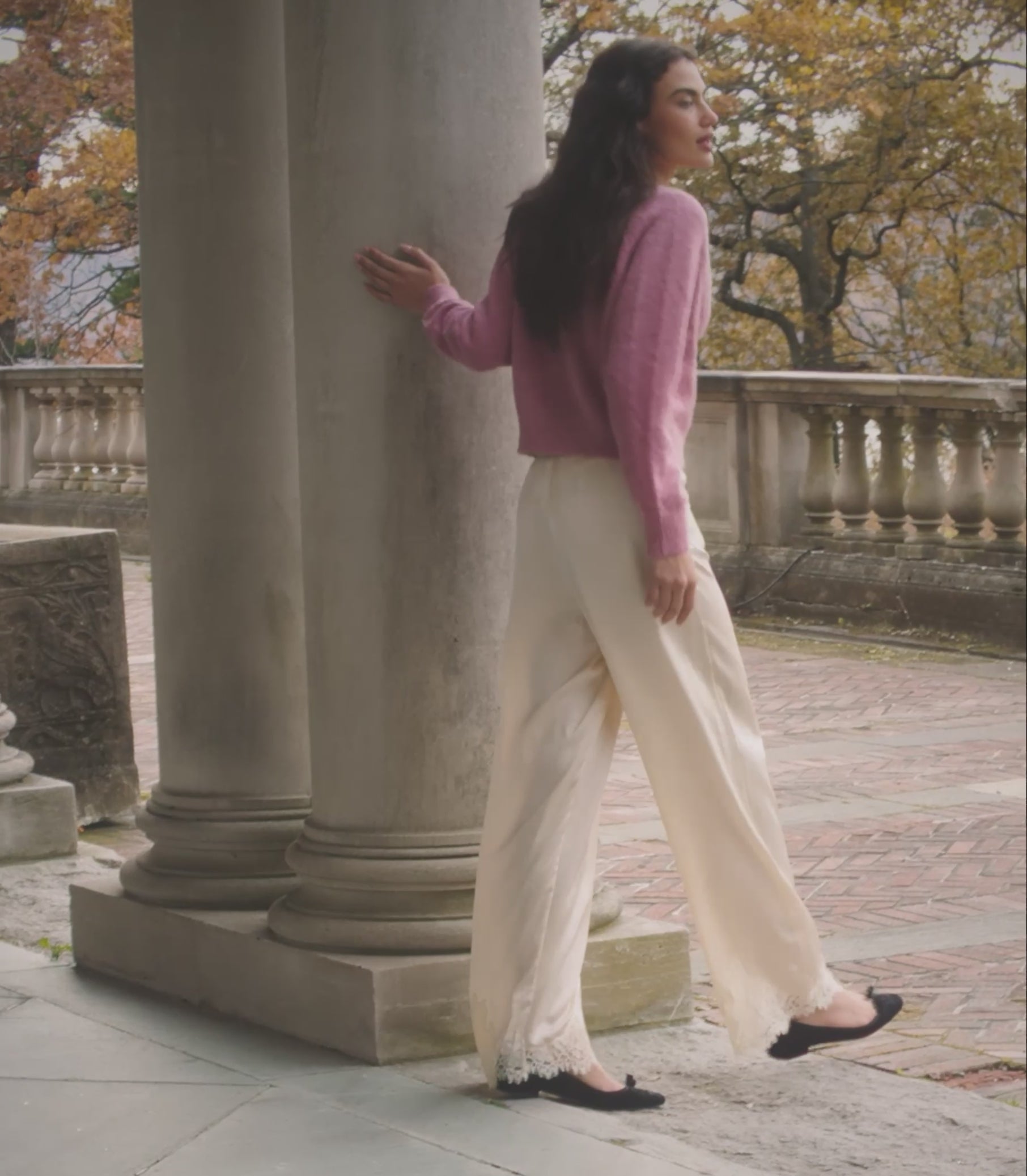 PETRA CARDIGAN -- ROSEBUD view 4
