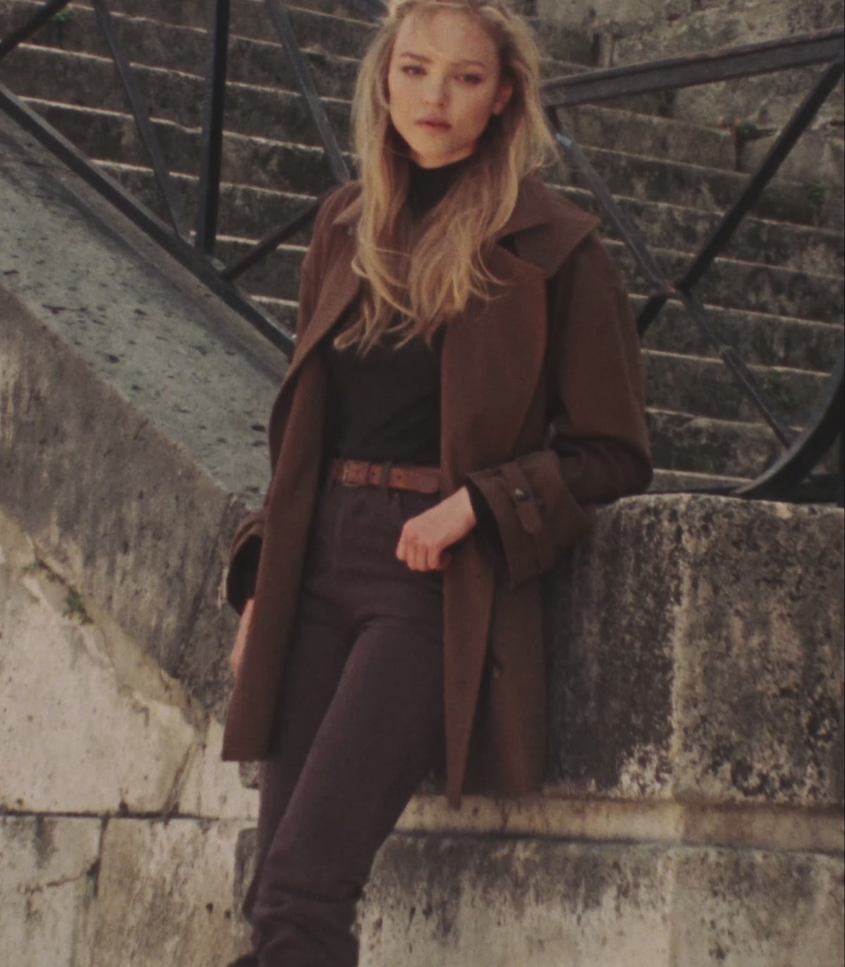 ONDINE JEAN -- EQUESTRIAN BROWN WASH view 9
