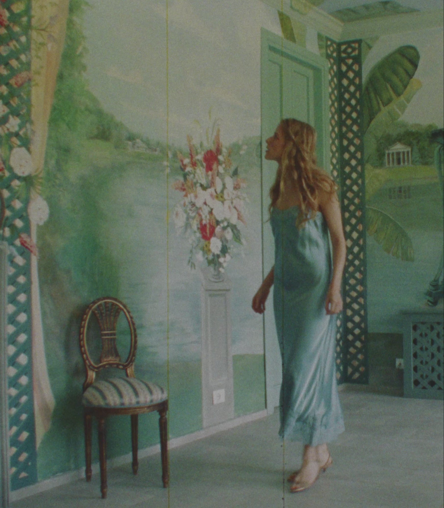 ZOELLE DRESS -- LARIMAR view 6
